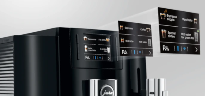 JURA E8 Espresso Machine - Black - Image 8