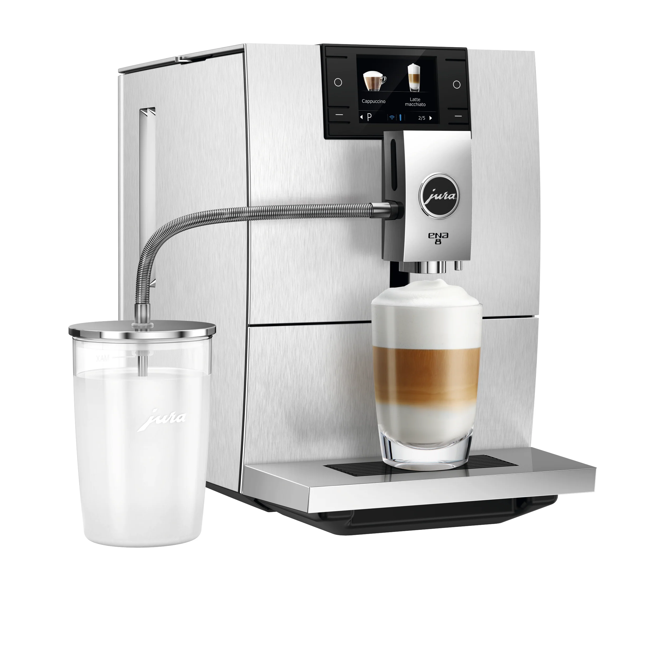 JURA ENA 8 Espresso Machine - Massive Aluminum - Image 12