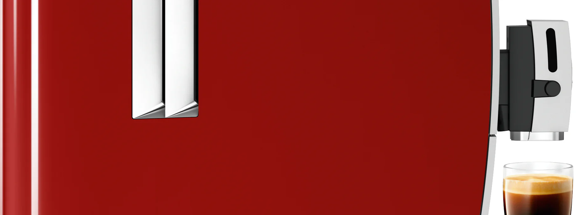 JURA ENA 8 Espresso Machine - Red - Image 10
