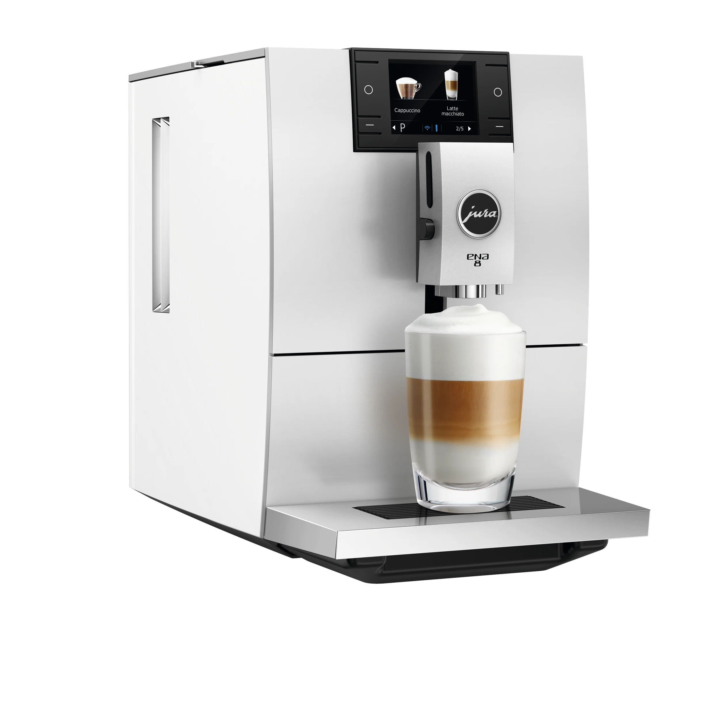 JURA ENA 8 Espresso Machine - White - Image 4