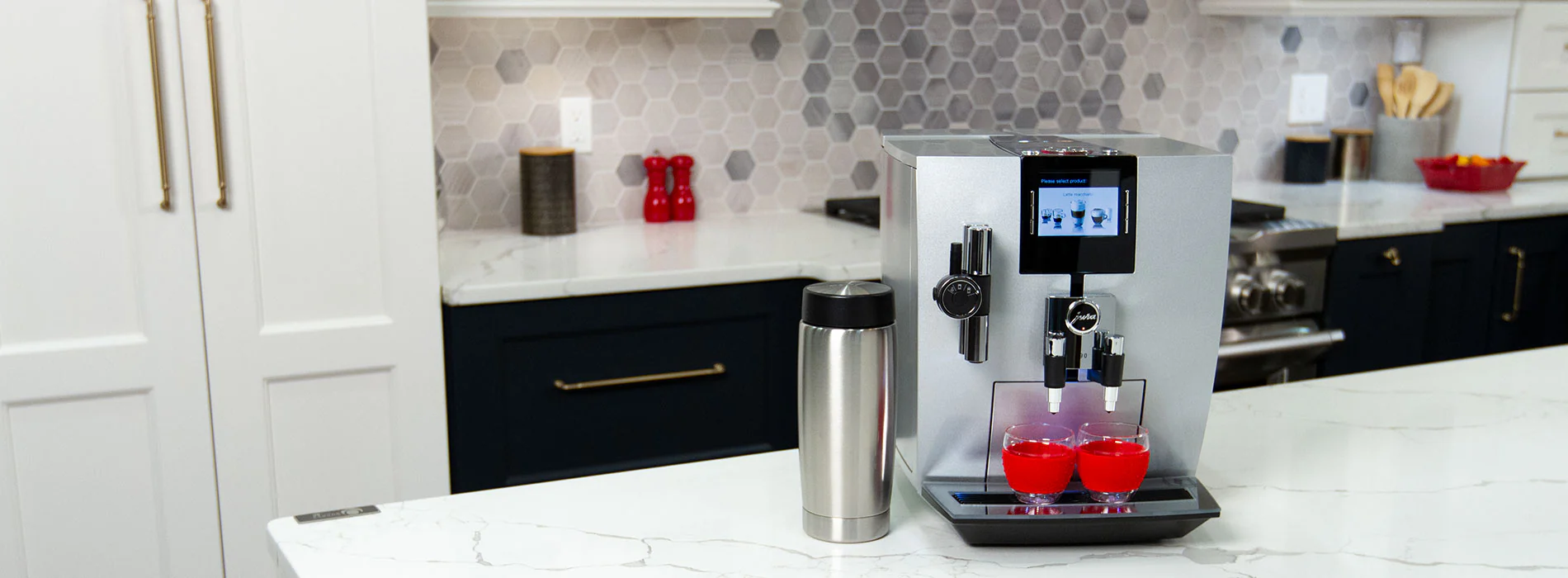 JURA Impressa J90 Espresso Machine - Chrome - Image 5