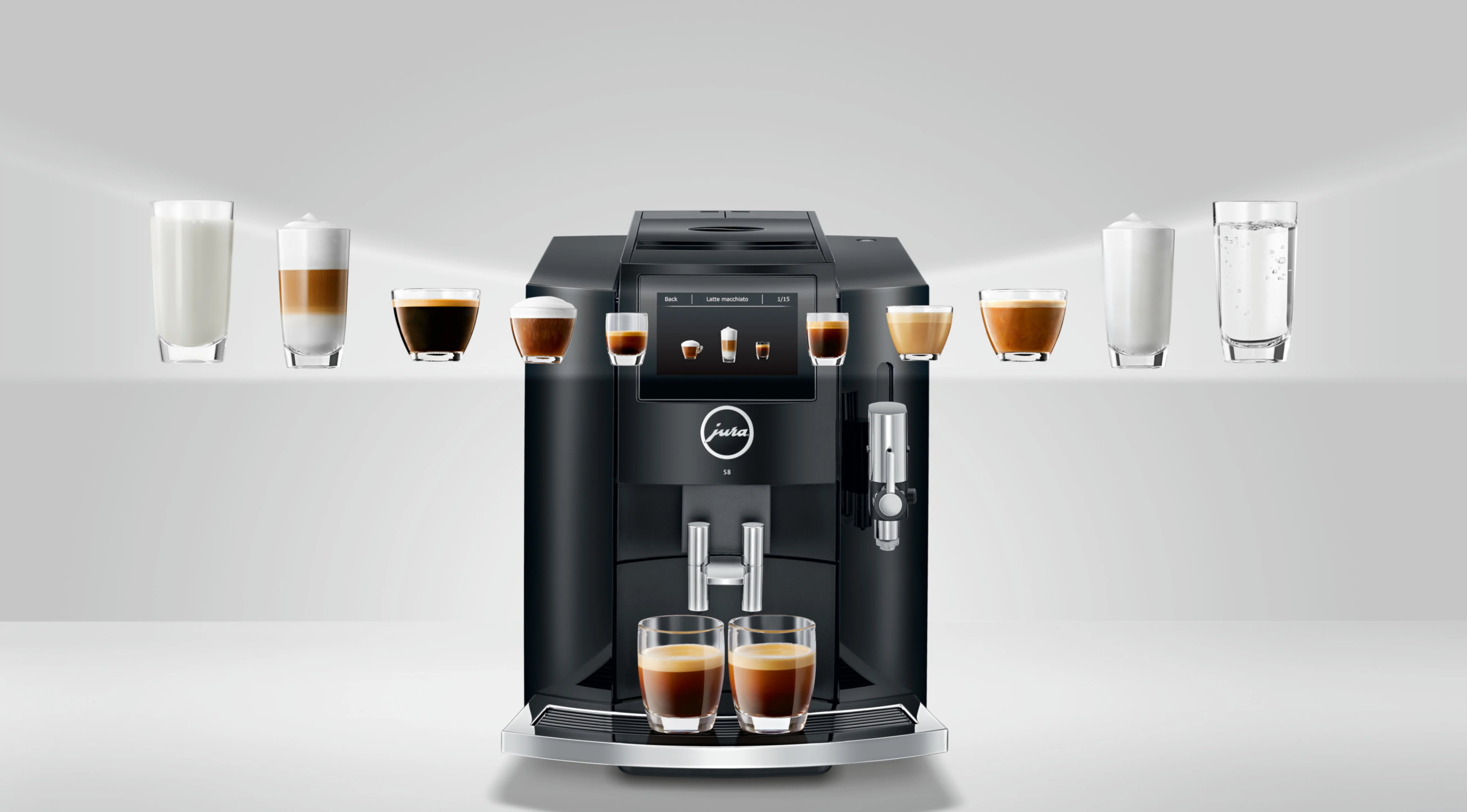 JURA S8 Super-Automatic Espresso Machine - Image 6