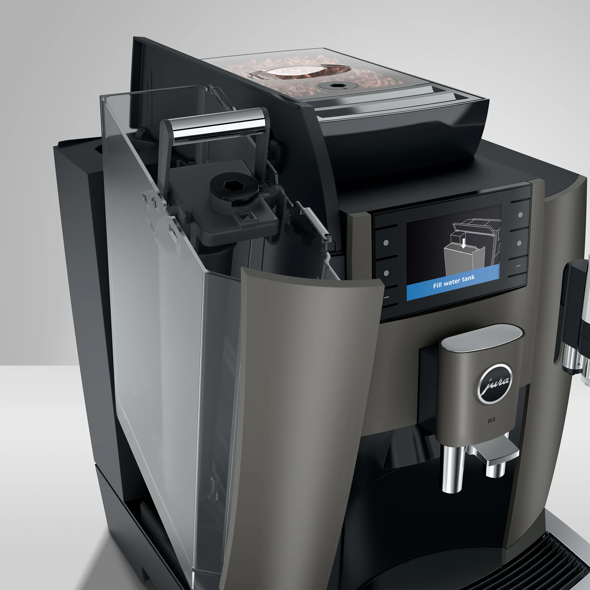 JURA W8 Professional Automatic Espresso Machine - Image 12
