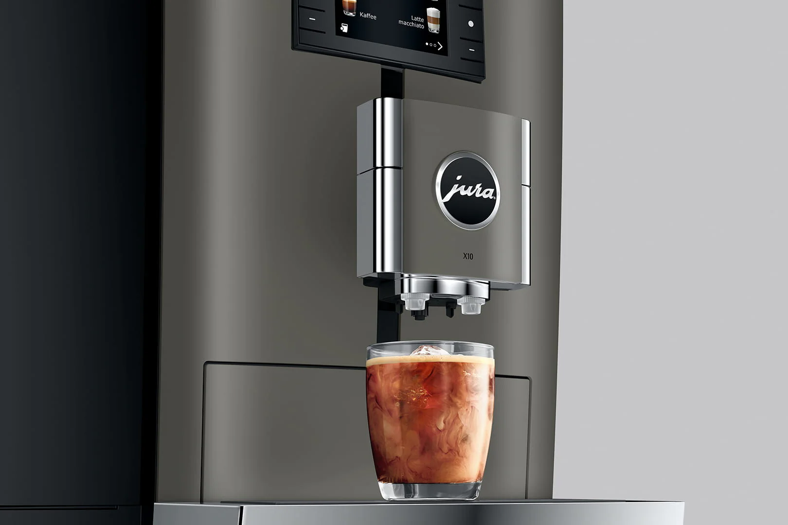 JURA X10 Dark Inox Espresso Machine - Image 6