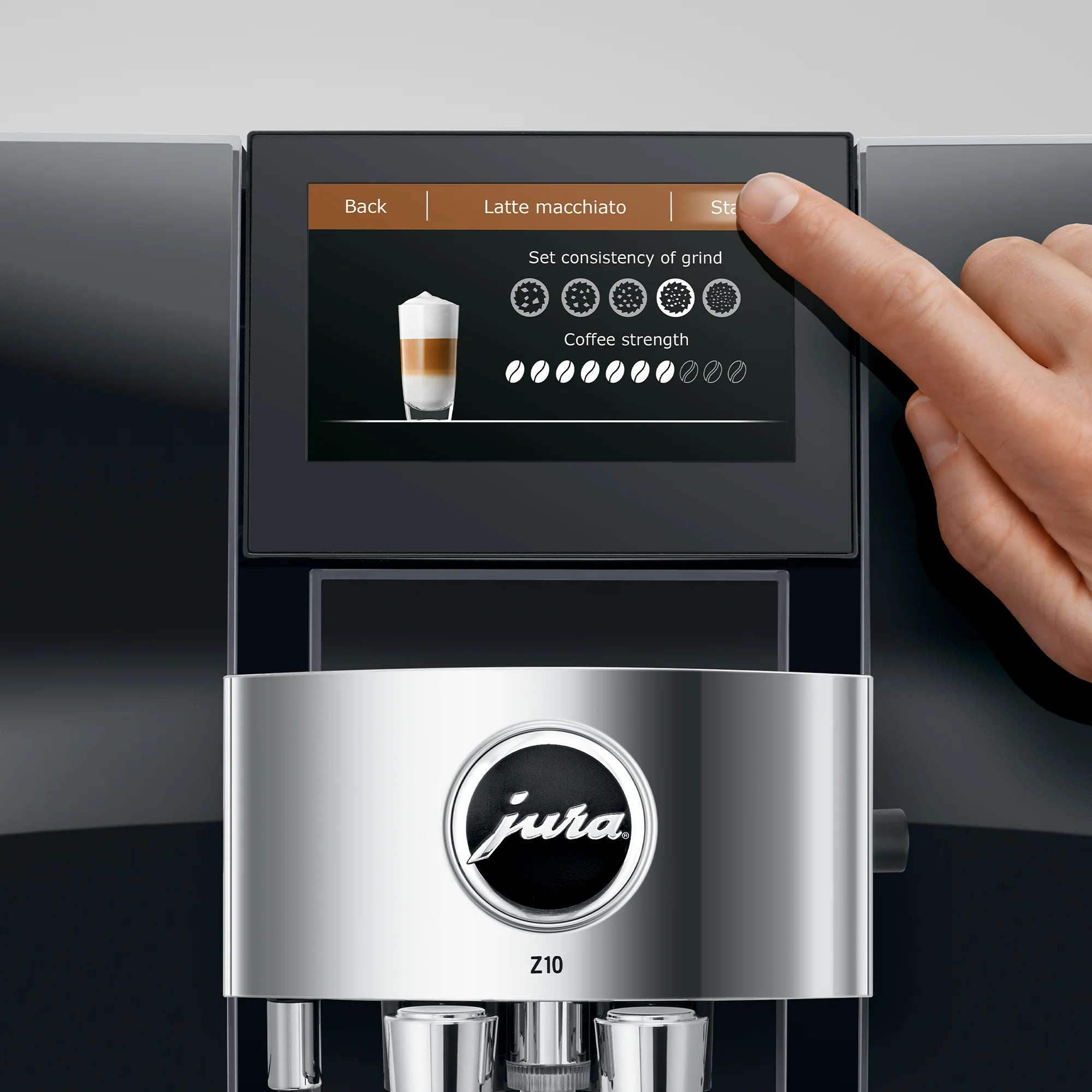 JURA Z10 Super-Automatic Espresso Machine - Image 28