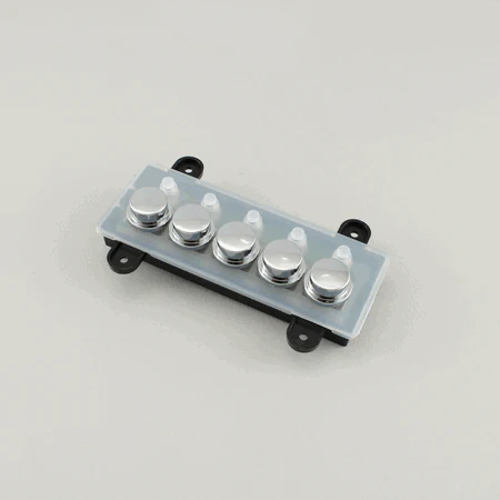 Keypad Assembly, 5 Button Deco