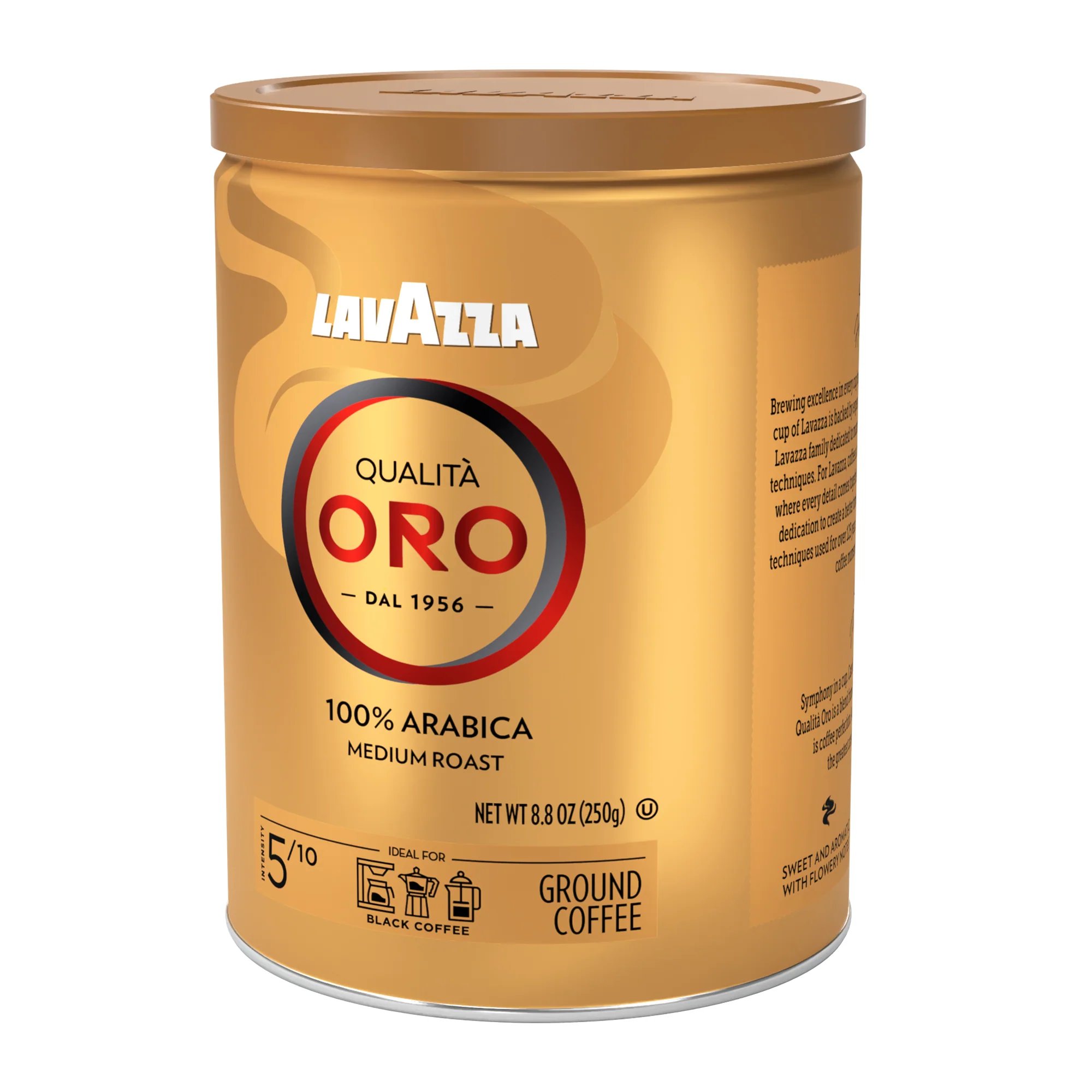 Lavazza Qualita Oro 100% Arabica Medium Roast Ground Coffee - Image 3