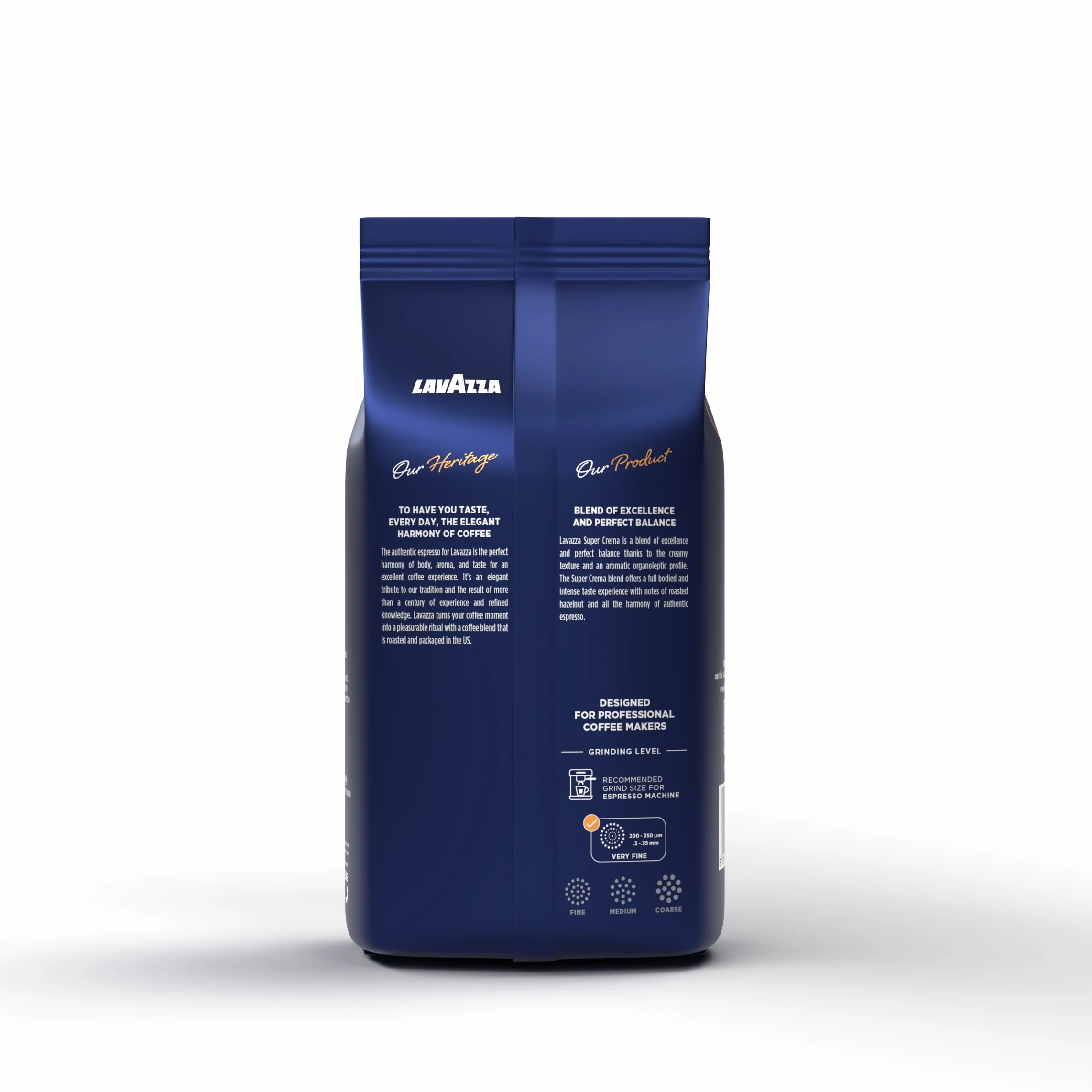 Lavazza Super Crema Whole Bean Espresso Coffee - Image 2
