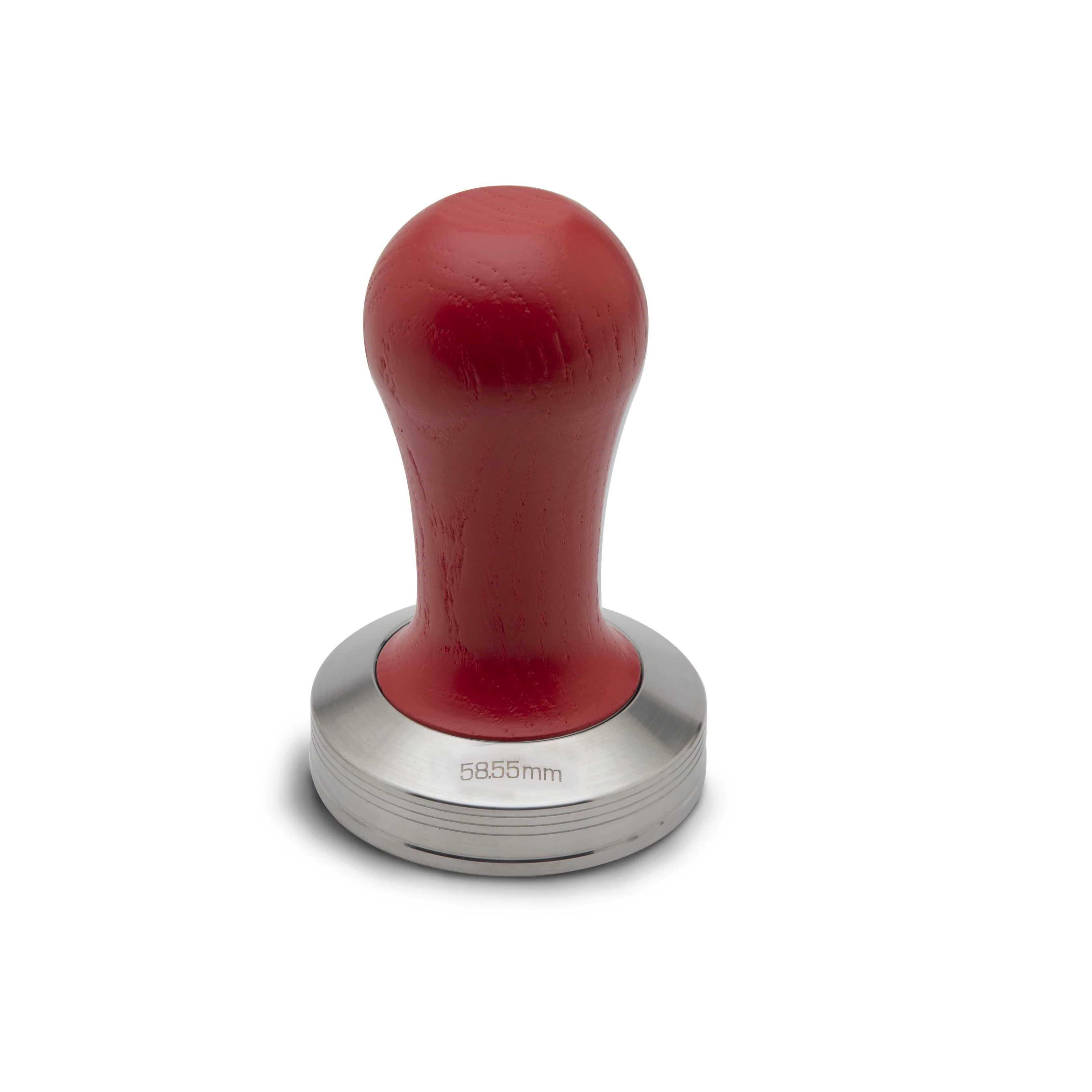 Lelit 58.55mm Flat Espresso Tamper - Red Wood - Image 3