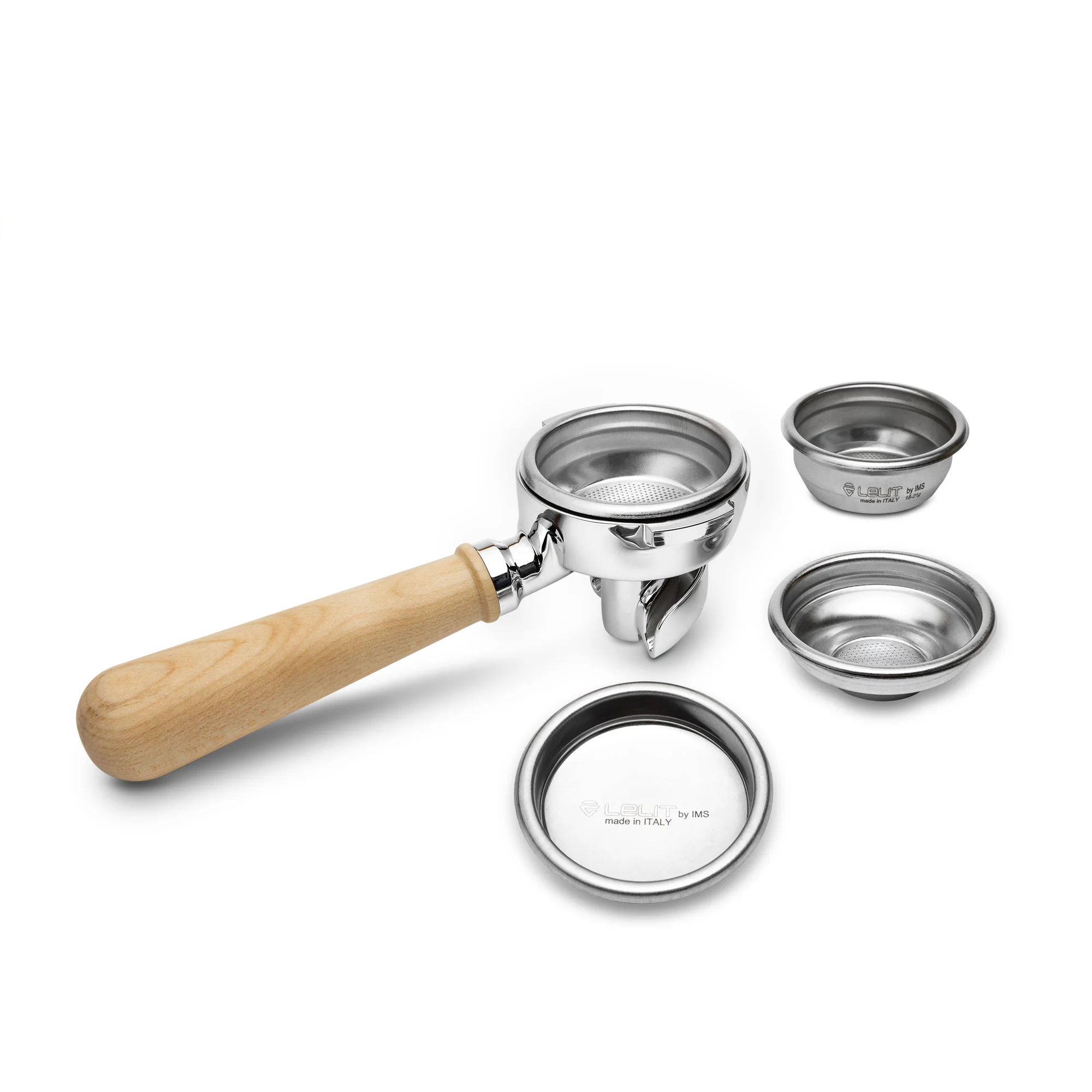 Lelit 58mm Double Spout Coffee Slide Portafilter - Image 2