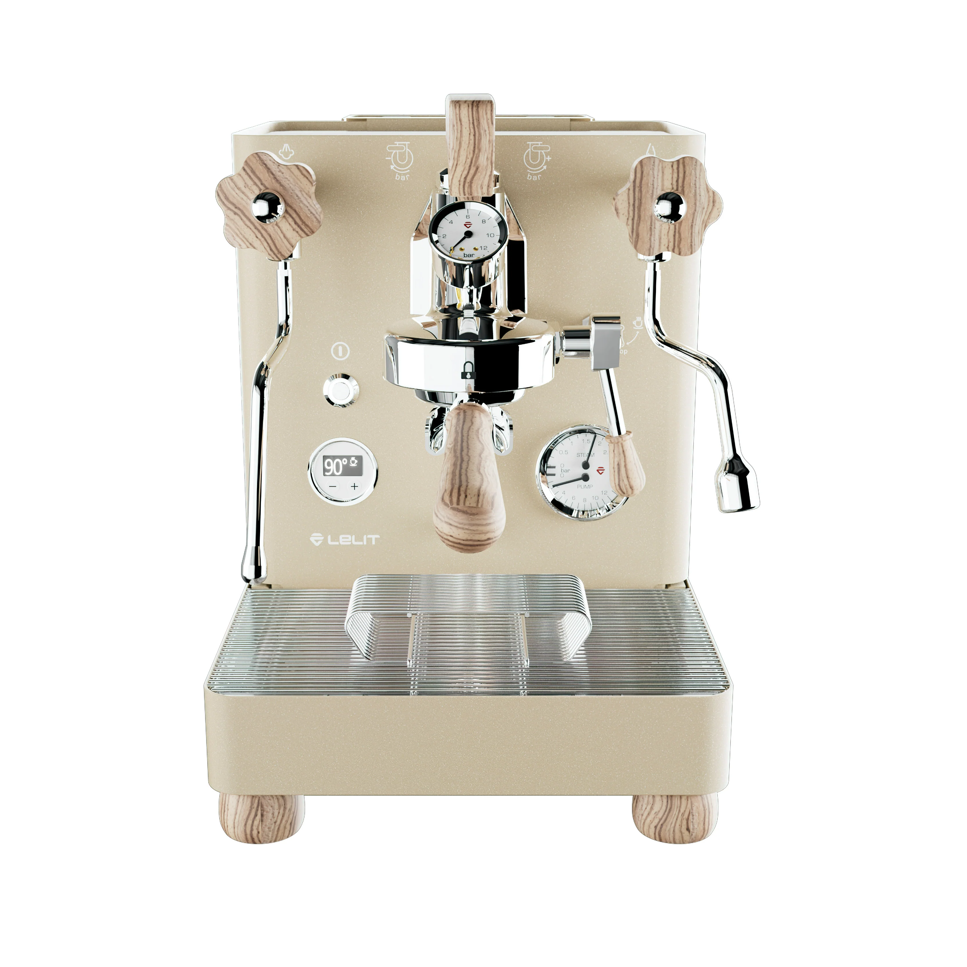 Lelit Bianca V3 Dual Boiler Espresso Machine - Gold - Image 2