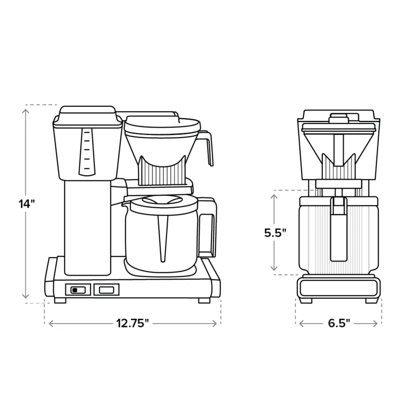 Moccamaster KBGV Select Glass Carafe Coffee Maker - Image 20