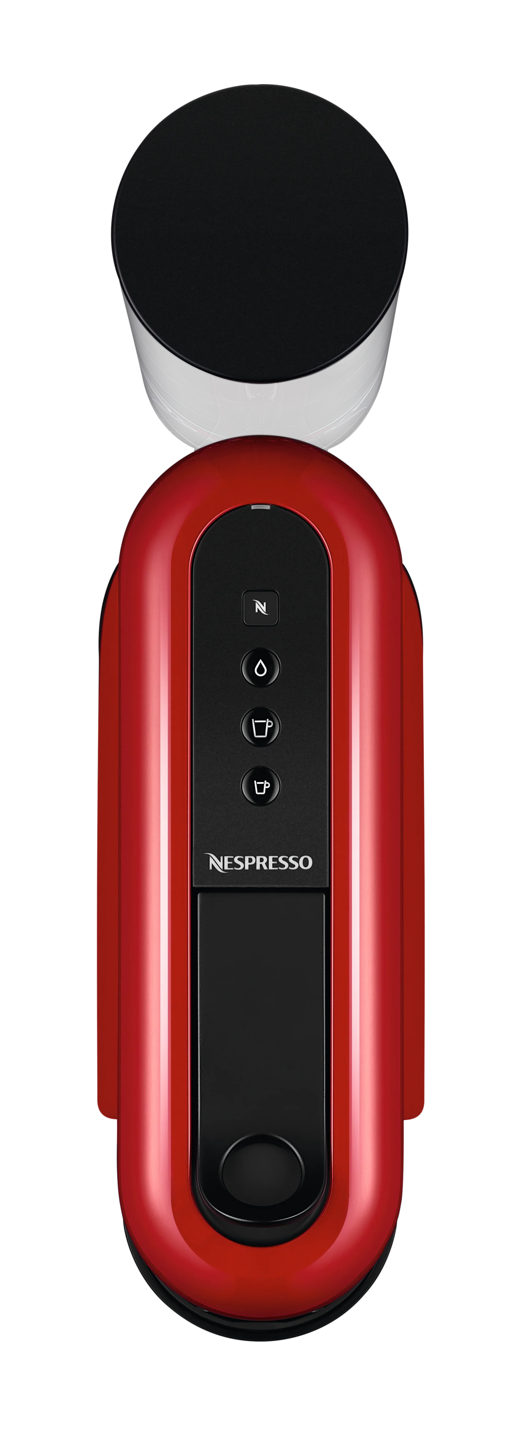 Nespresso Essenza Plus Espresso Machine by DeLonghi - Red - Image 3
