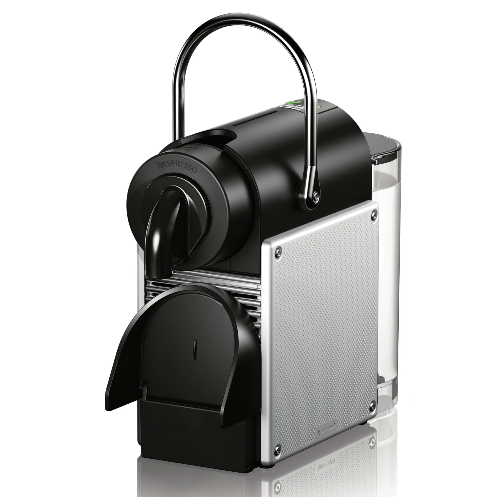 Nespresso Pixie Espresso Machine by DeLonghi with Aeroccino - Aluminum - Image 3