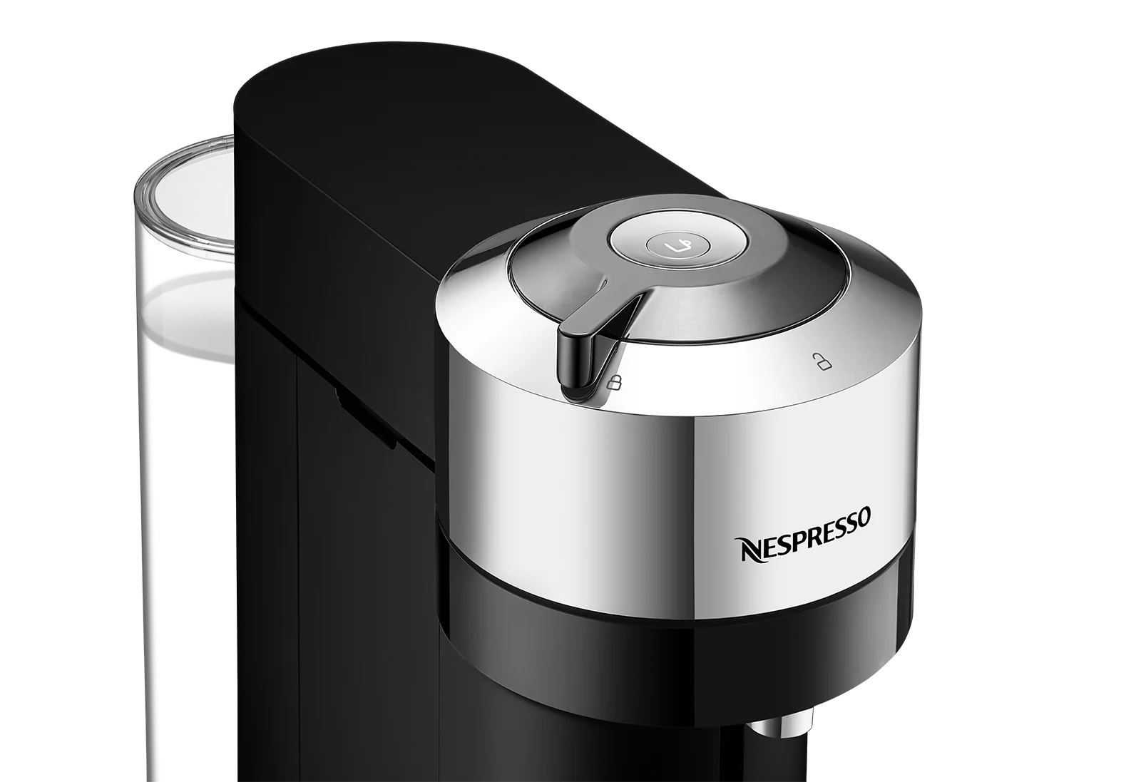 Nespresso Vertuo Next Deluxe Espresso Machine by DeLonghi - Chrome - Image 6