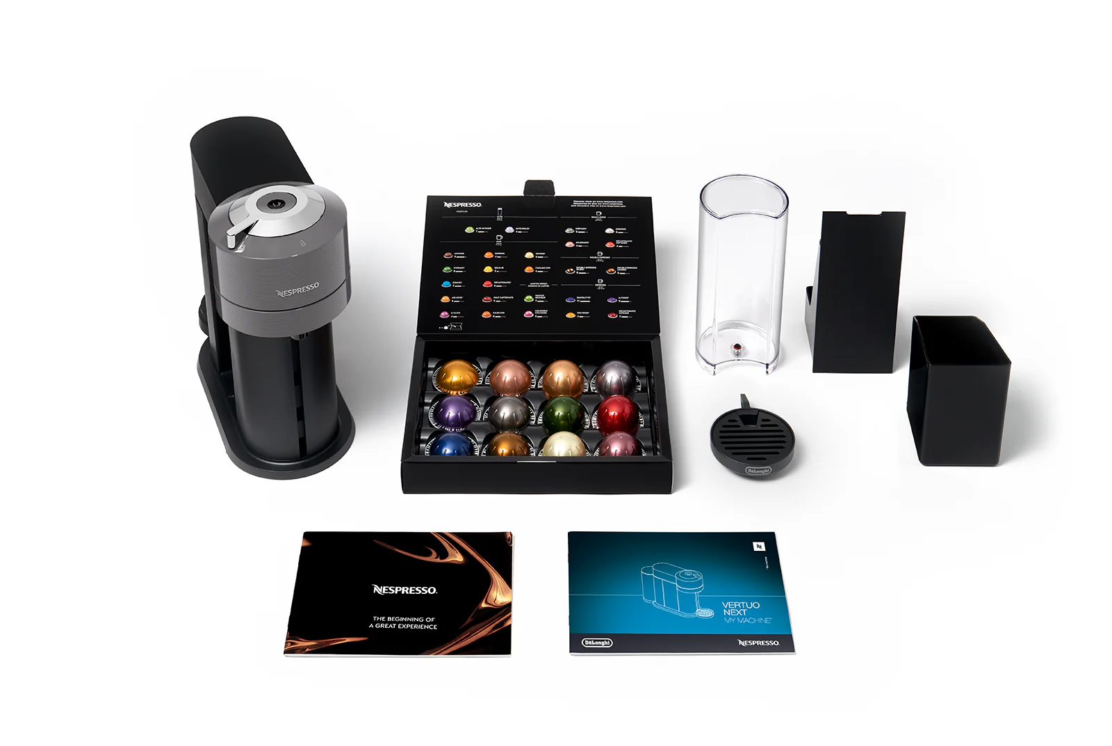 Nespresso Vertuo Next Espresso Machine by DeLonghi - Grey - Image 8
