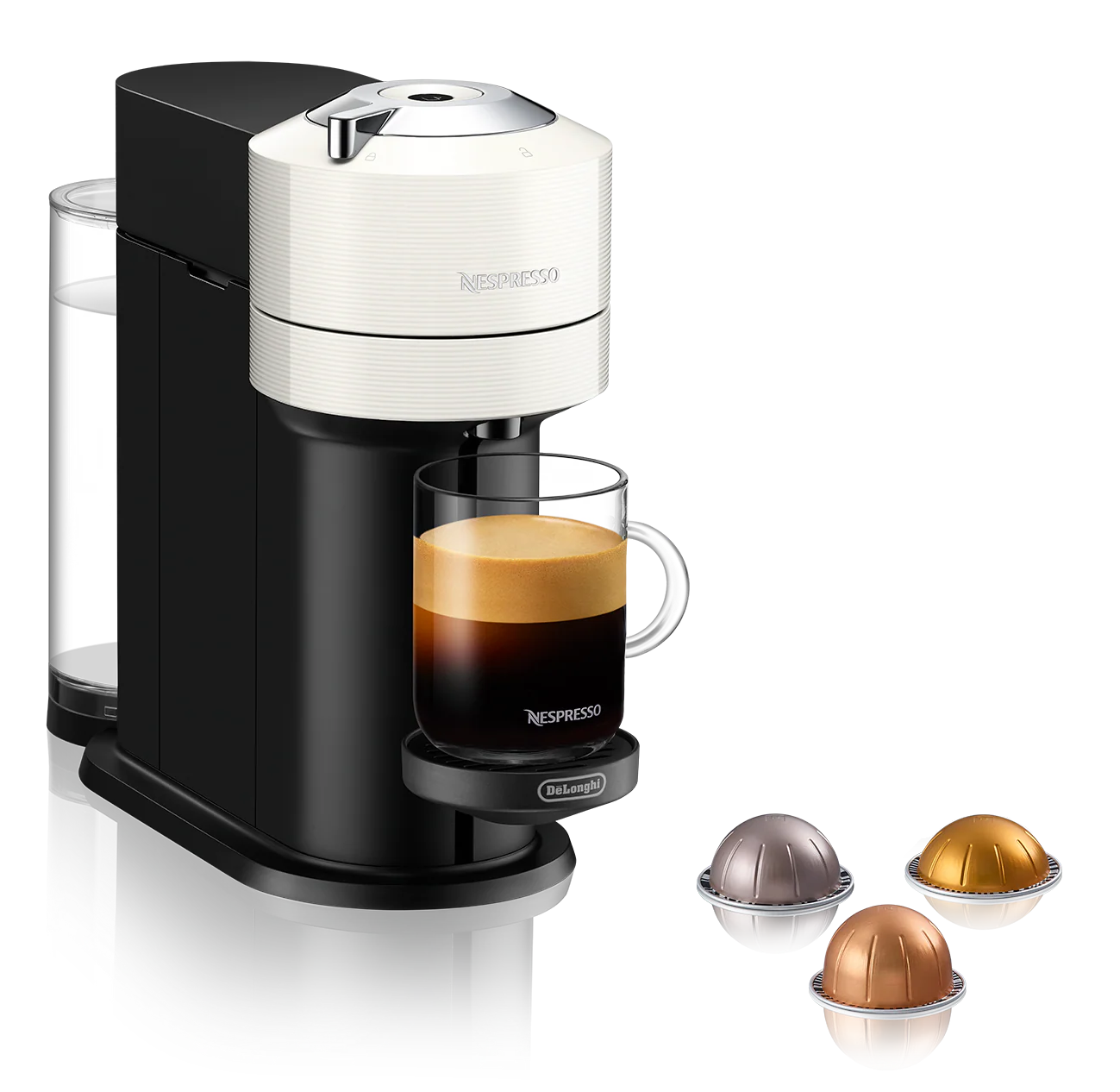 Nespresso Vertuo Next Espresso Machine by DeLonghi - White - Image 2