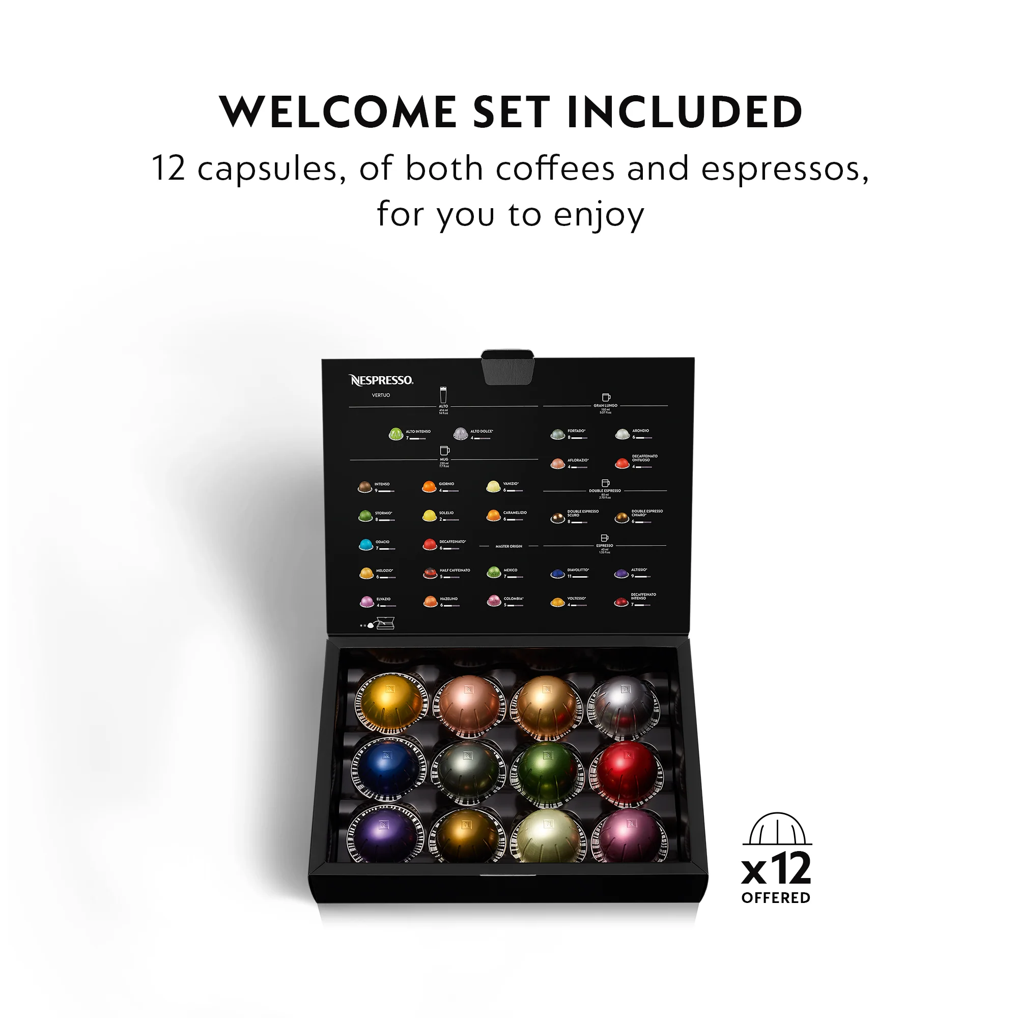 Nespresso Vertuo Next Premium Espresso Machine by DeLonghi - Black Rose Gold - Image 11