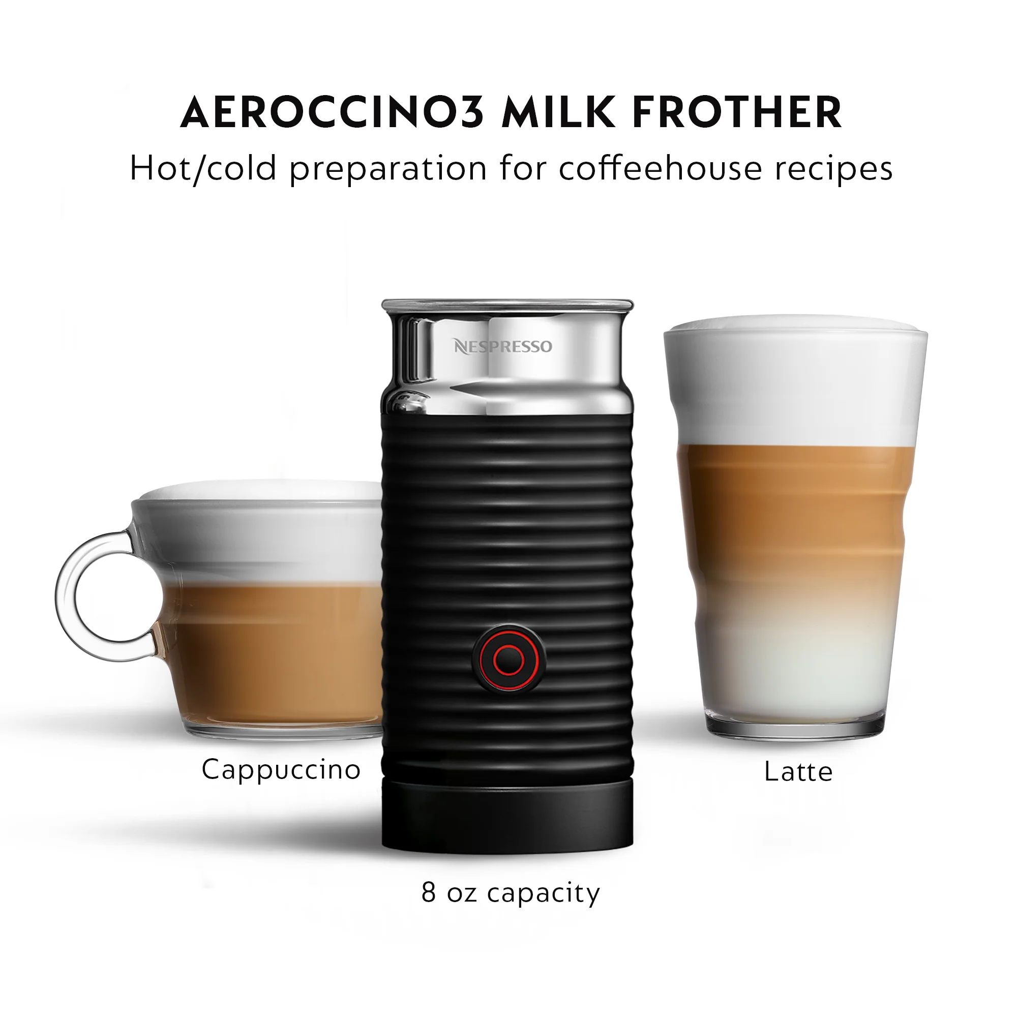 Nespresso Vertuo Next Premium Espresso Machine by DeLonghi with Aeroccino - Black Rose Gold - Image 10