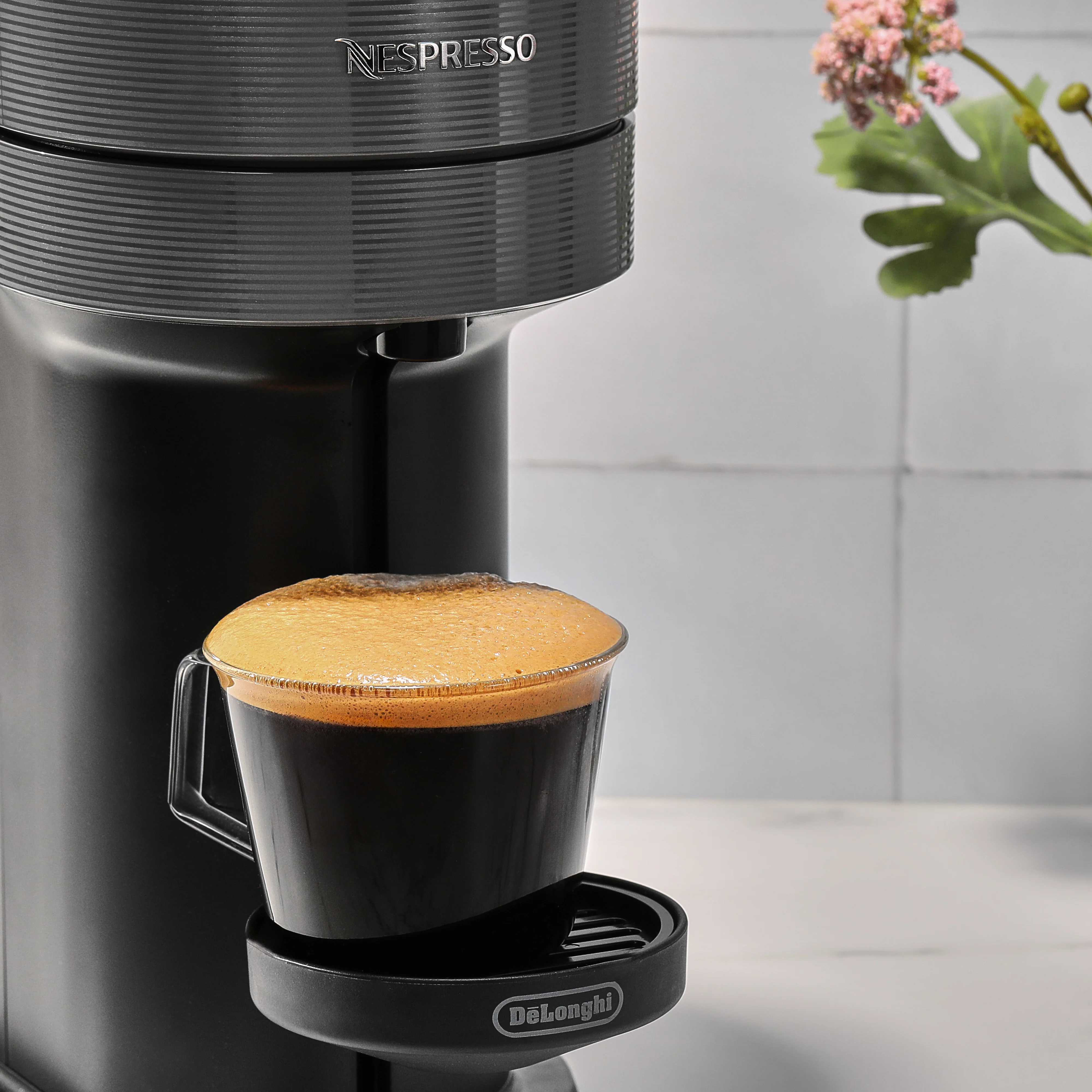 Nespresso Vertuo Plus Deluxe Espresso Machine by DeLonghi - Titan - Image 2