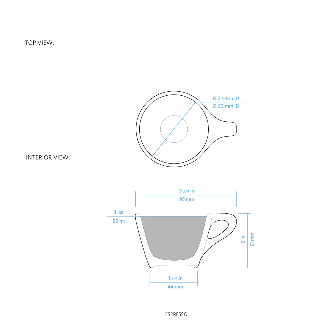 notNeutral LINO Cups and Saucers - Image 5
