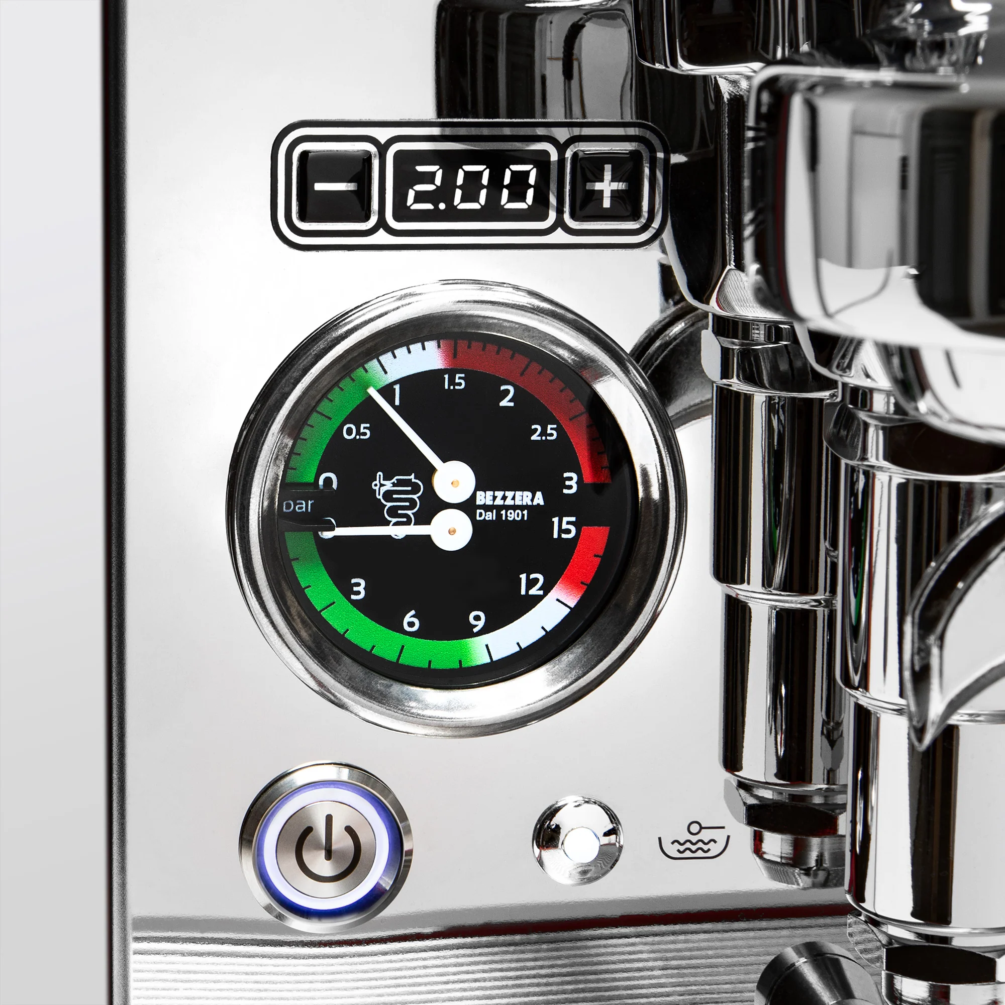 Bezzera Aria PID Espresso Machine with Flow Control - Image 4