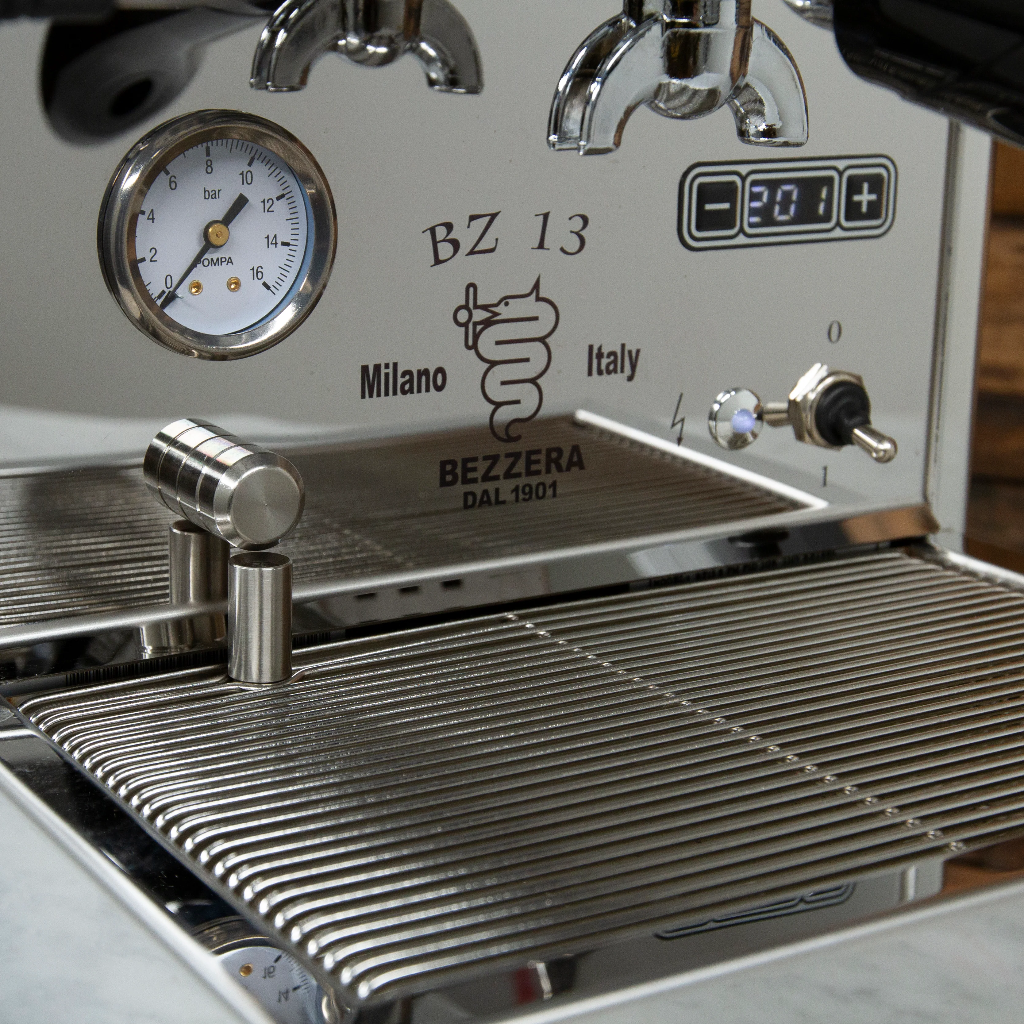 Refurbished Bezzera BZ13 PM Espresso Machine - Special Edition Stainless Steel - Image 18