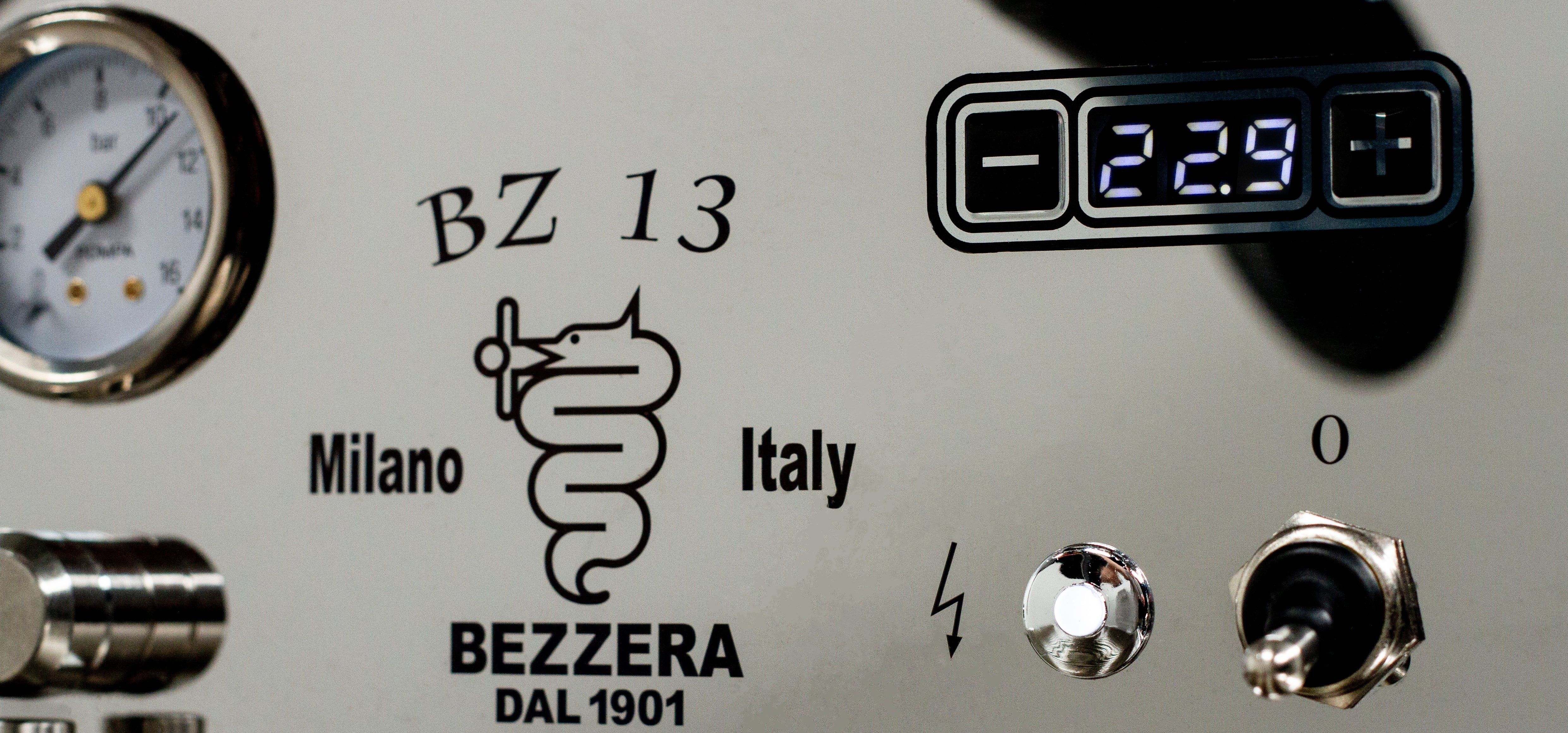 Refurbished Bezzera BZ13 PM Espresso Machine - Special Edition Stainless Steel - Image 8