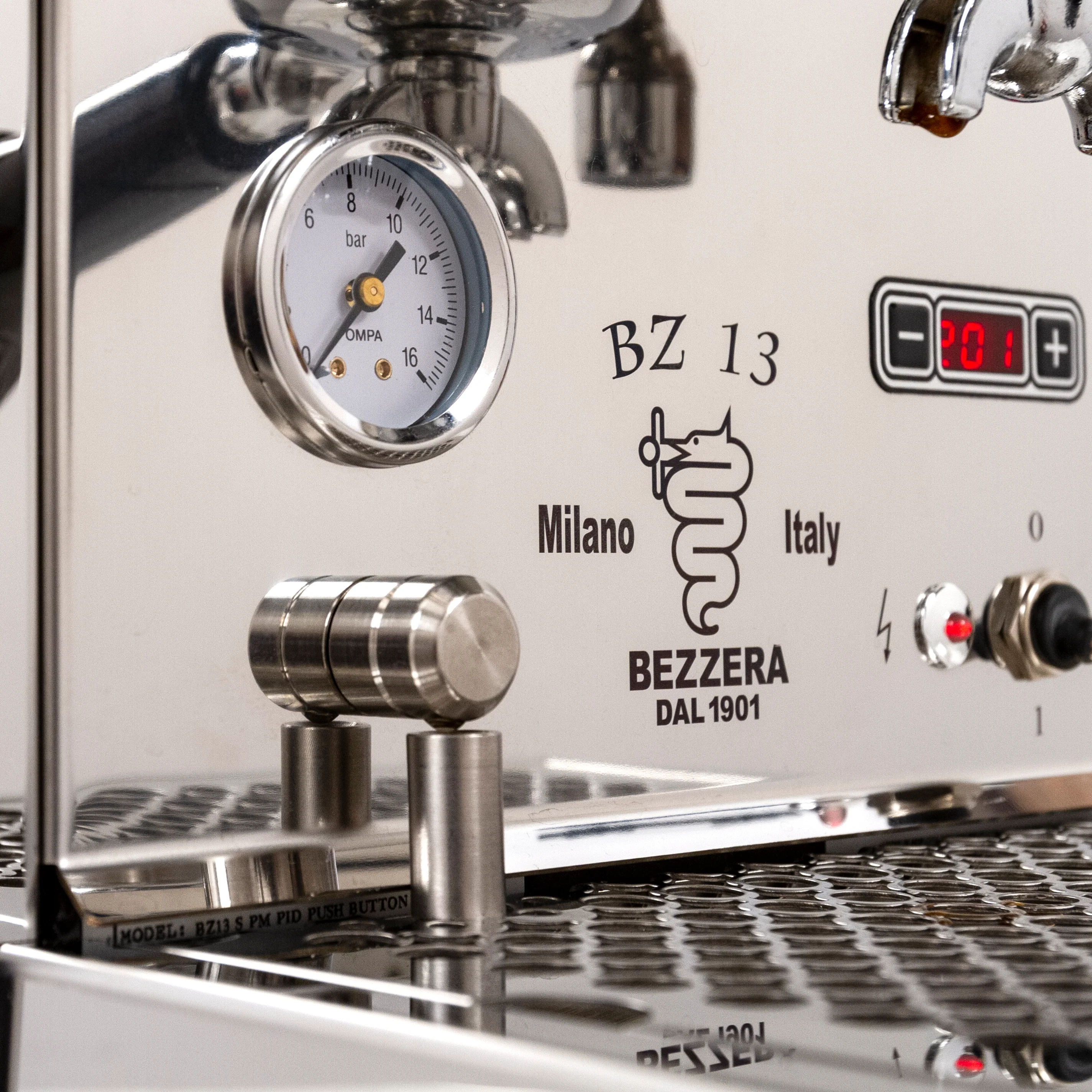Refurbished Bezzera BZ13 PM - Old Style with Red PID - Image 8