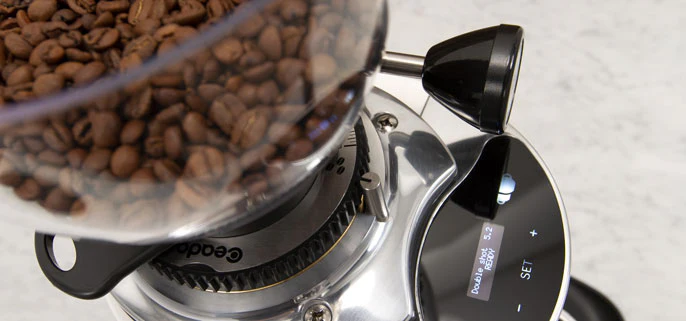 Refurbished Ceado E37S Quick Set Espresso Grinder in White - Image 12