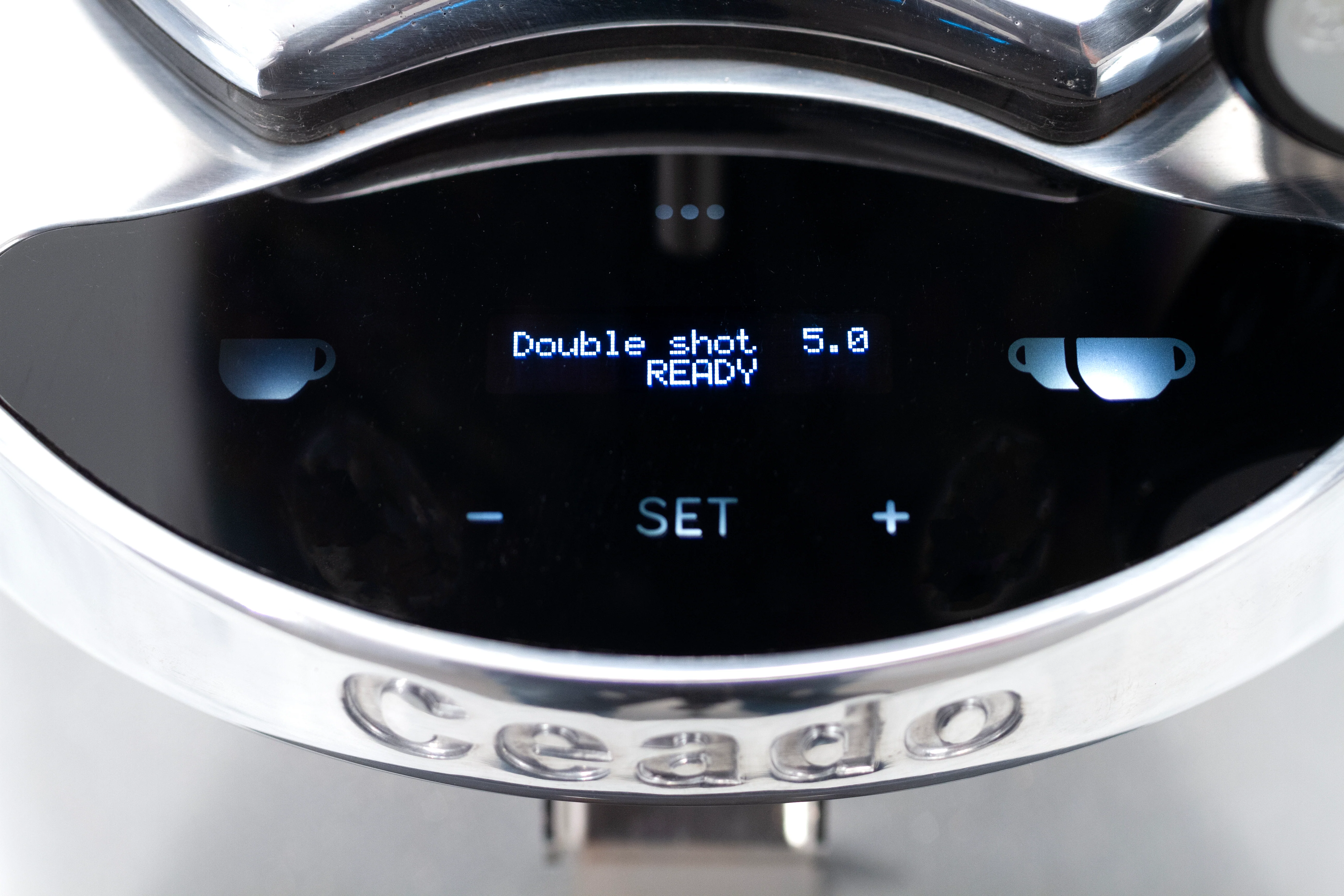 Refurbished Ceado E37S Quick Set Espresso Grinder in White - Image 4