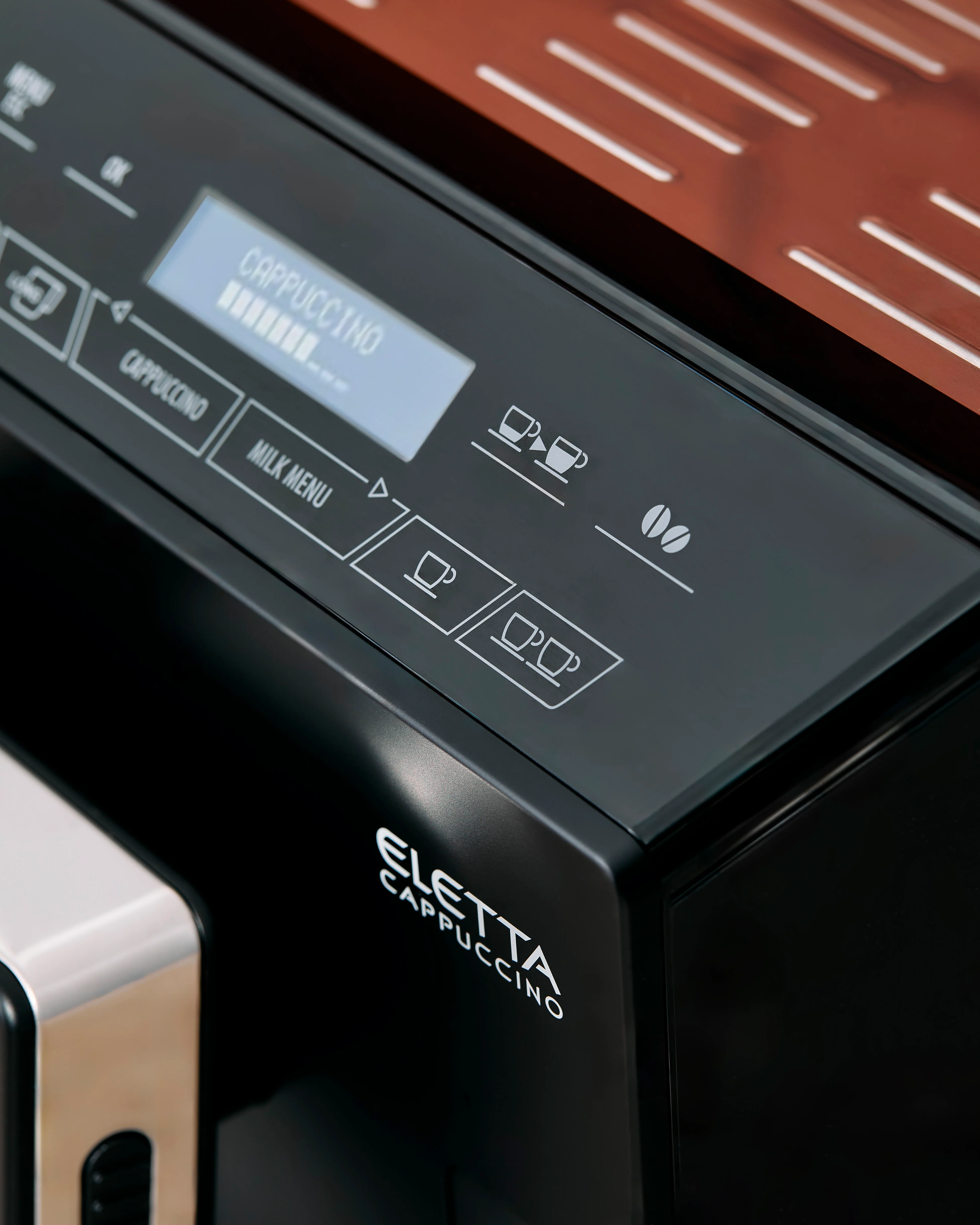 Refurbished DeLonghi Eletta Cappuccino in Black ECAM44660B - Image 4
