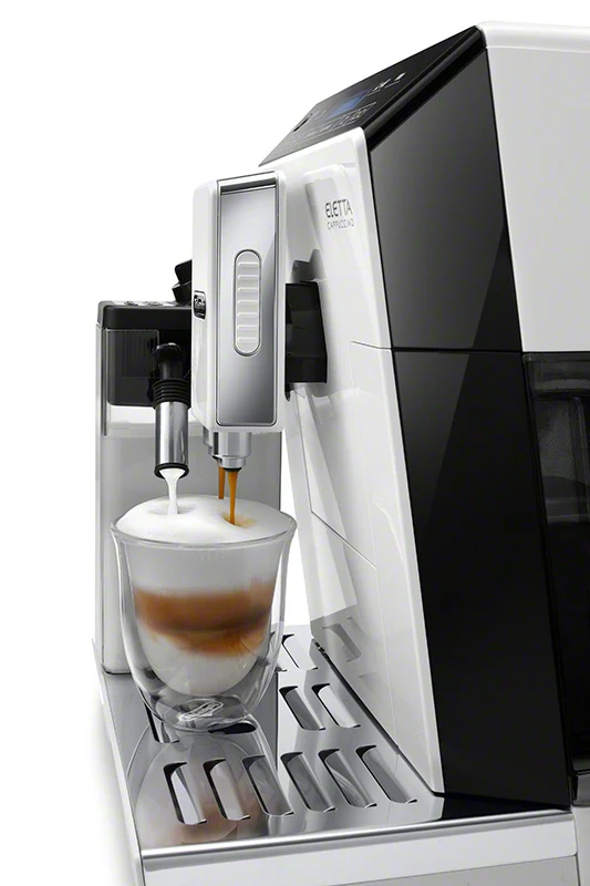 Refurbished DeLonghi Eletta Cappuccino in White ECAM44660W - Image 3