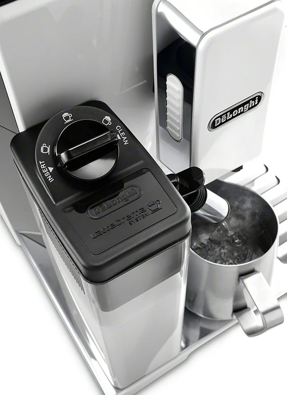 Refurbished DeLonghi Eletta Cappuccino in White ECAM44660W - Image 6