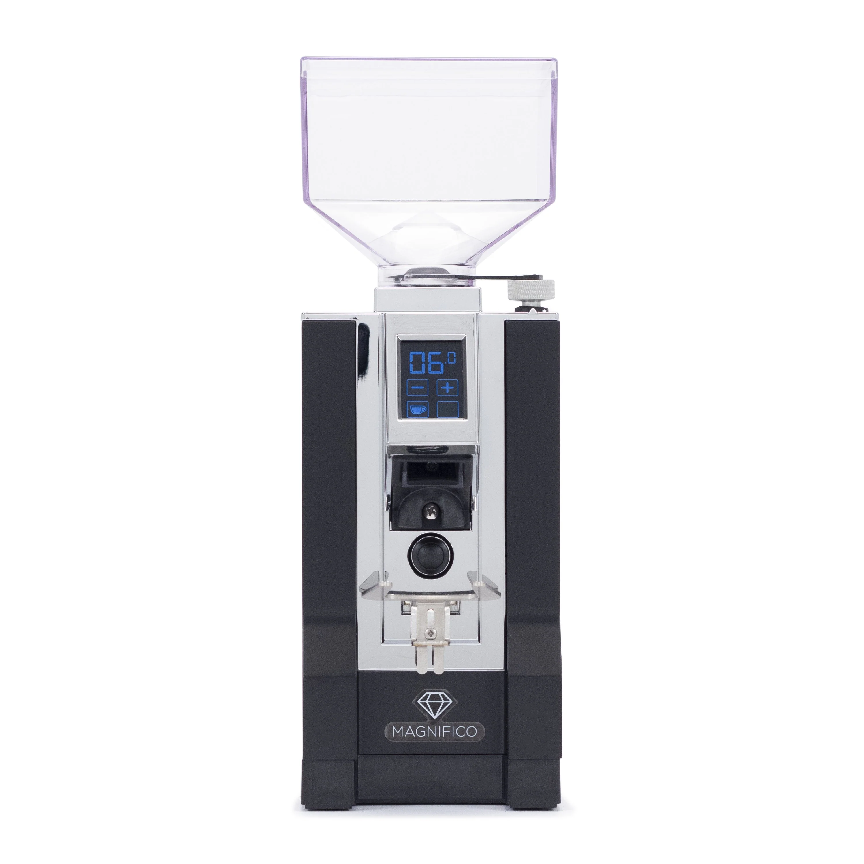 Refurbished Eureka Mignon Magnifico Coffee Grinder in Matte Black - Image 2