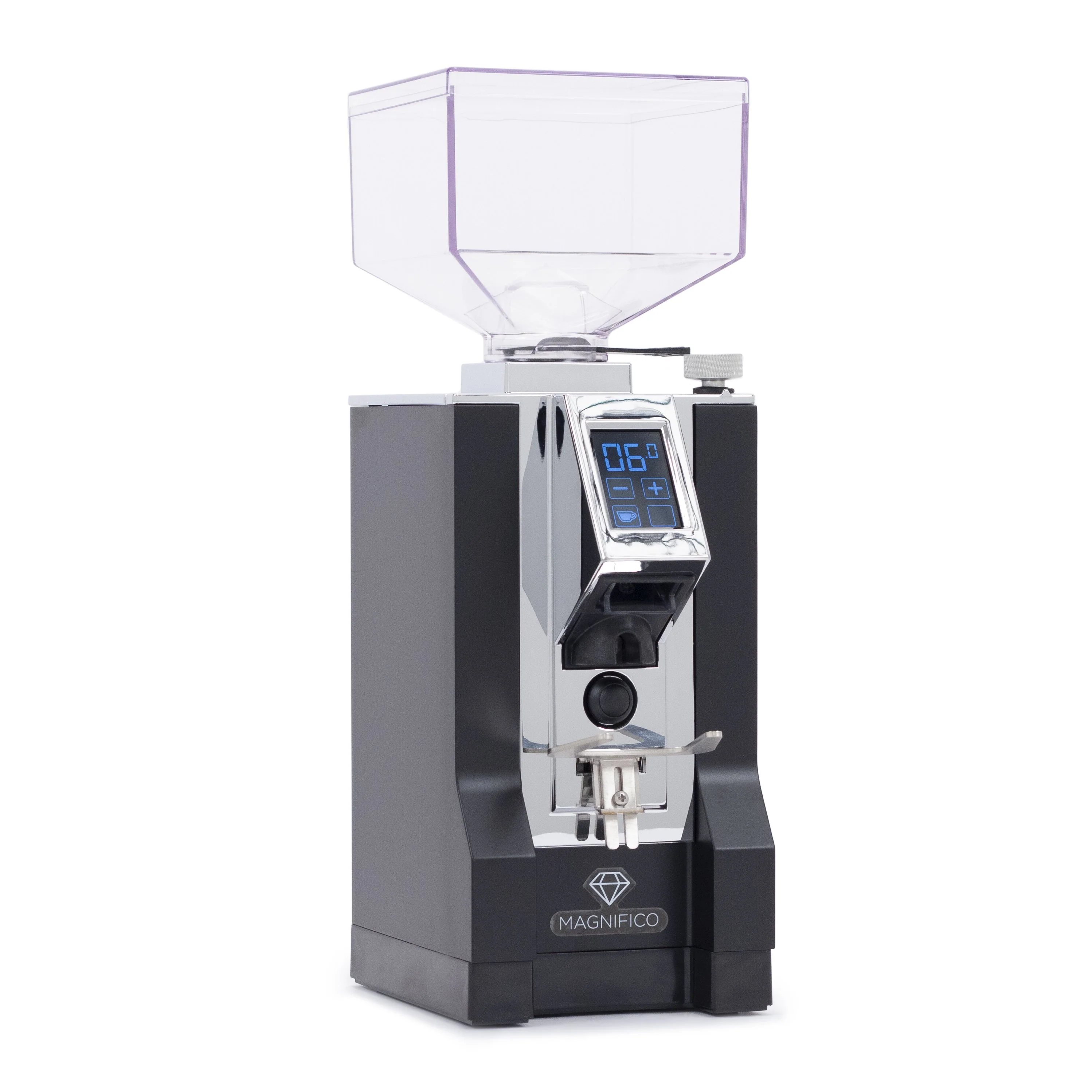 Refurbished Eureka Mignon Magnifico Coffee Grinder in Matte Black - Image 3