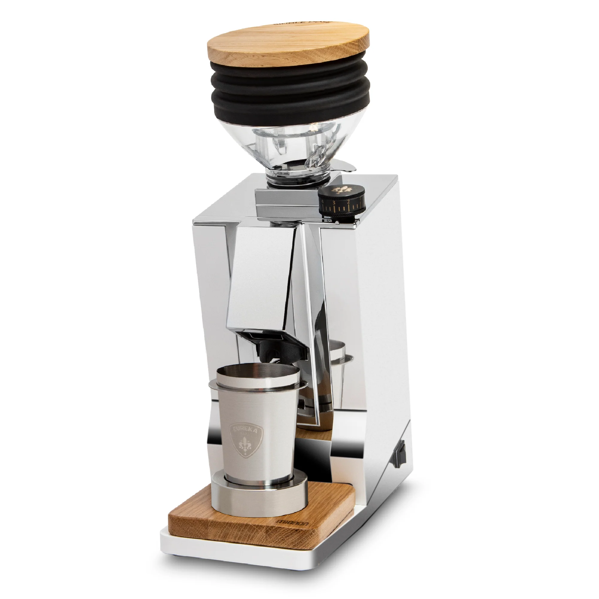 Refurbished Eureka Oro Mignon Single Dose Grinder - Chrome - Image 3