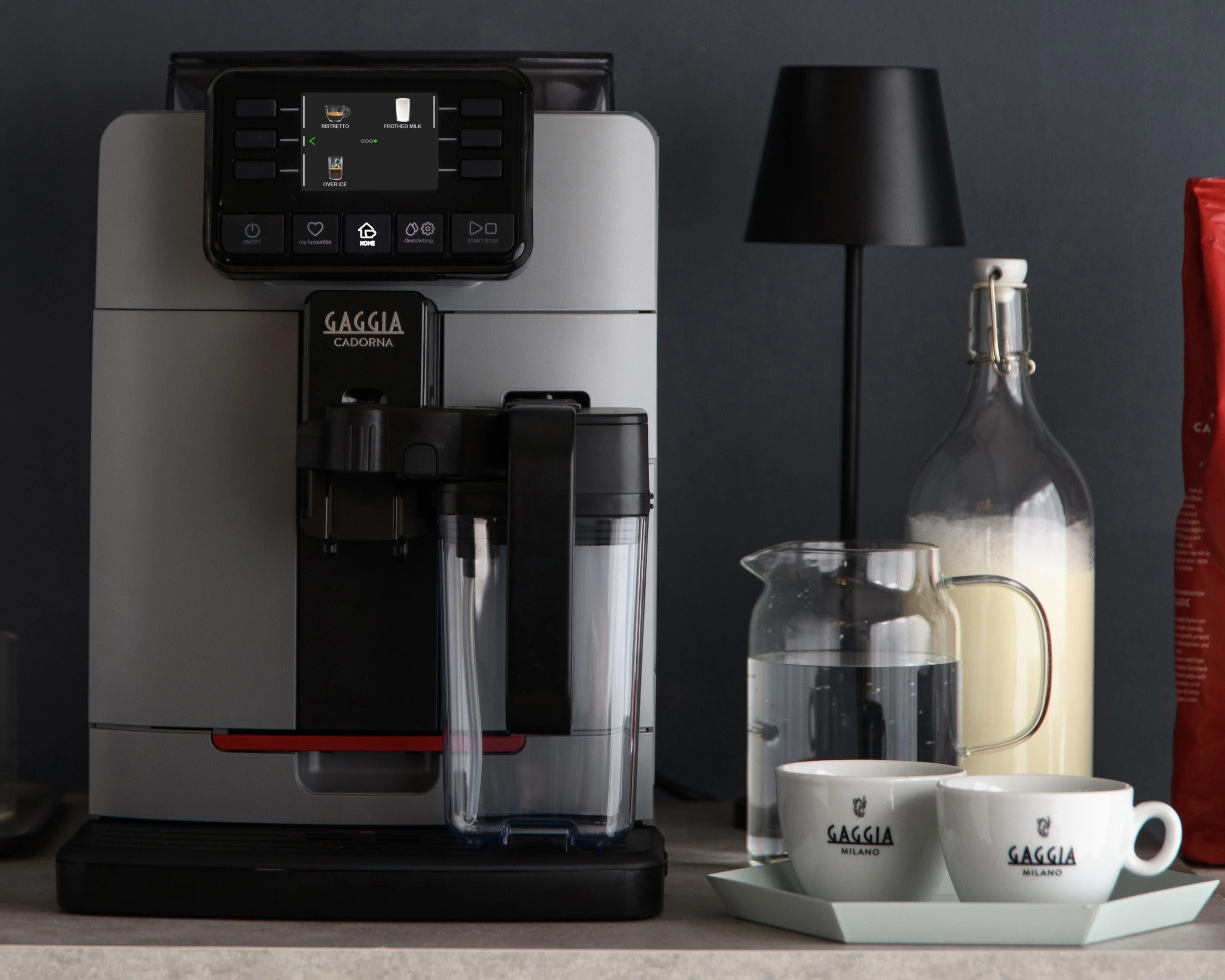 Refurbished Gaggia Cadorna Prestige Over-Ice Automatic Espresso Machine Moonlight Grey - Image 14
