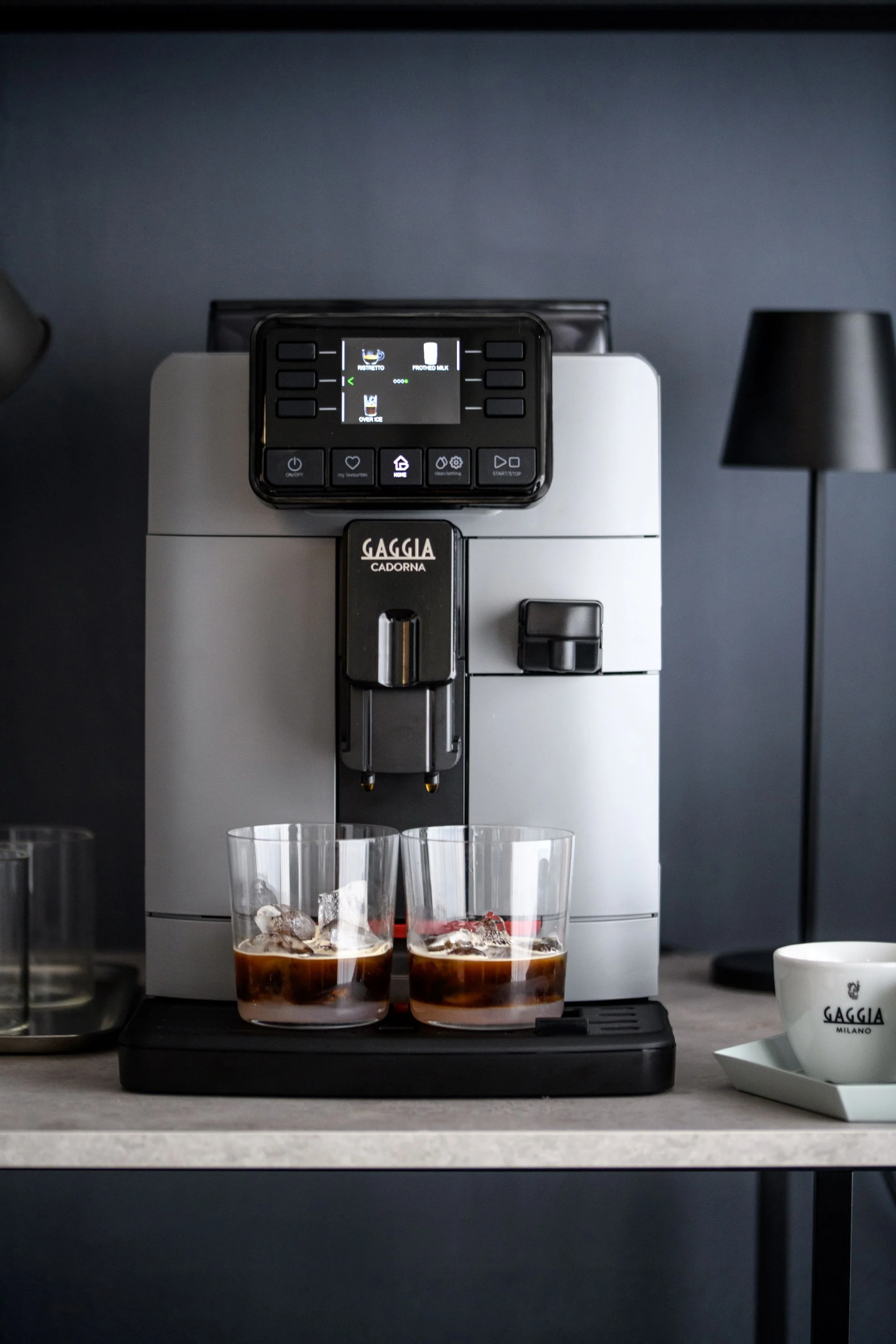 Refurbished Gaggia Cadorna Prestige Over-Ice Automatic Espresso Machine Moonlight Grey - Image 9