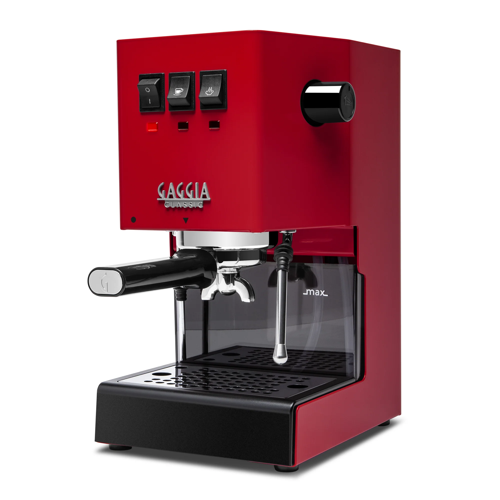 Refurbished Gaggia Classic Evo Pro Espresso Machine in Cherry Red - Image 3