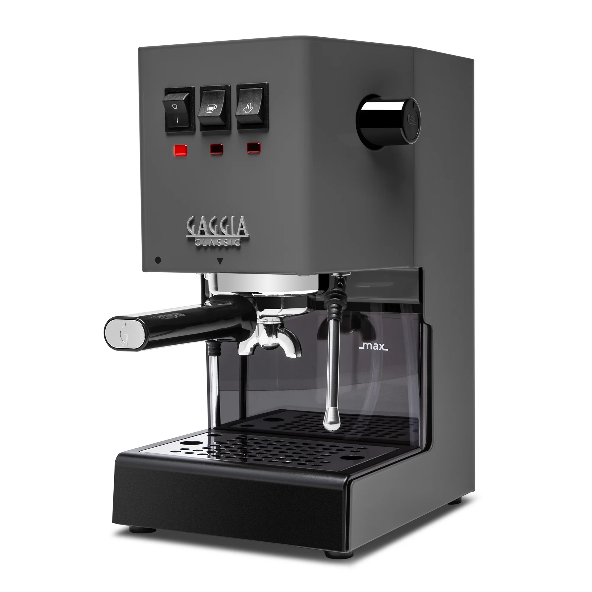 Refurbished Gaggia Classic Evo Pro Espresso Machine in Industrial Grey - Image 3