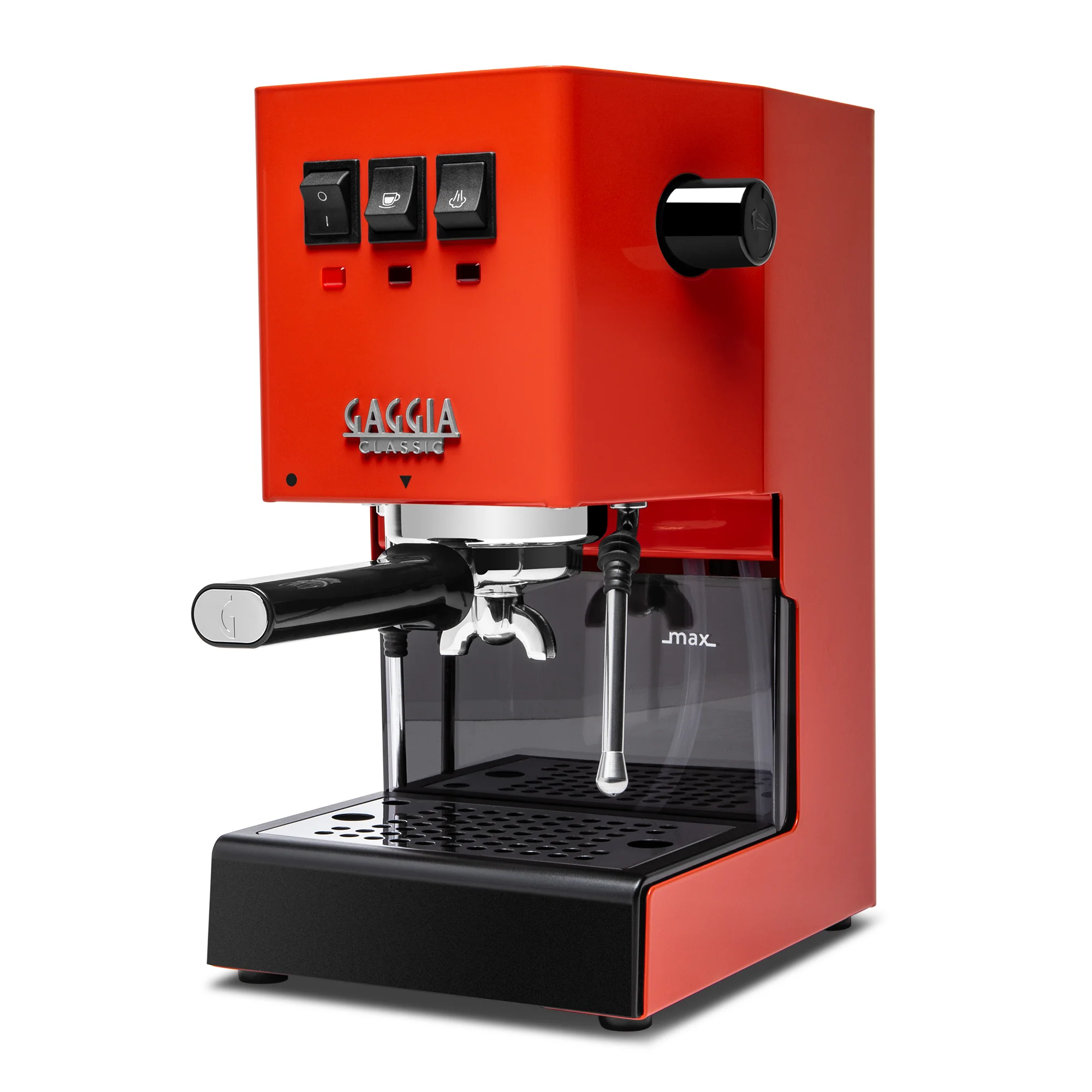 Refurbished Gaggia Classic Evo Pro Espresso Machine in Lobster Red - Image 3