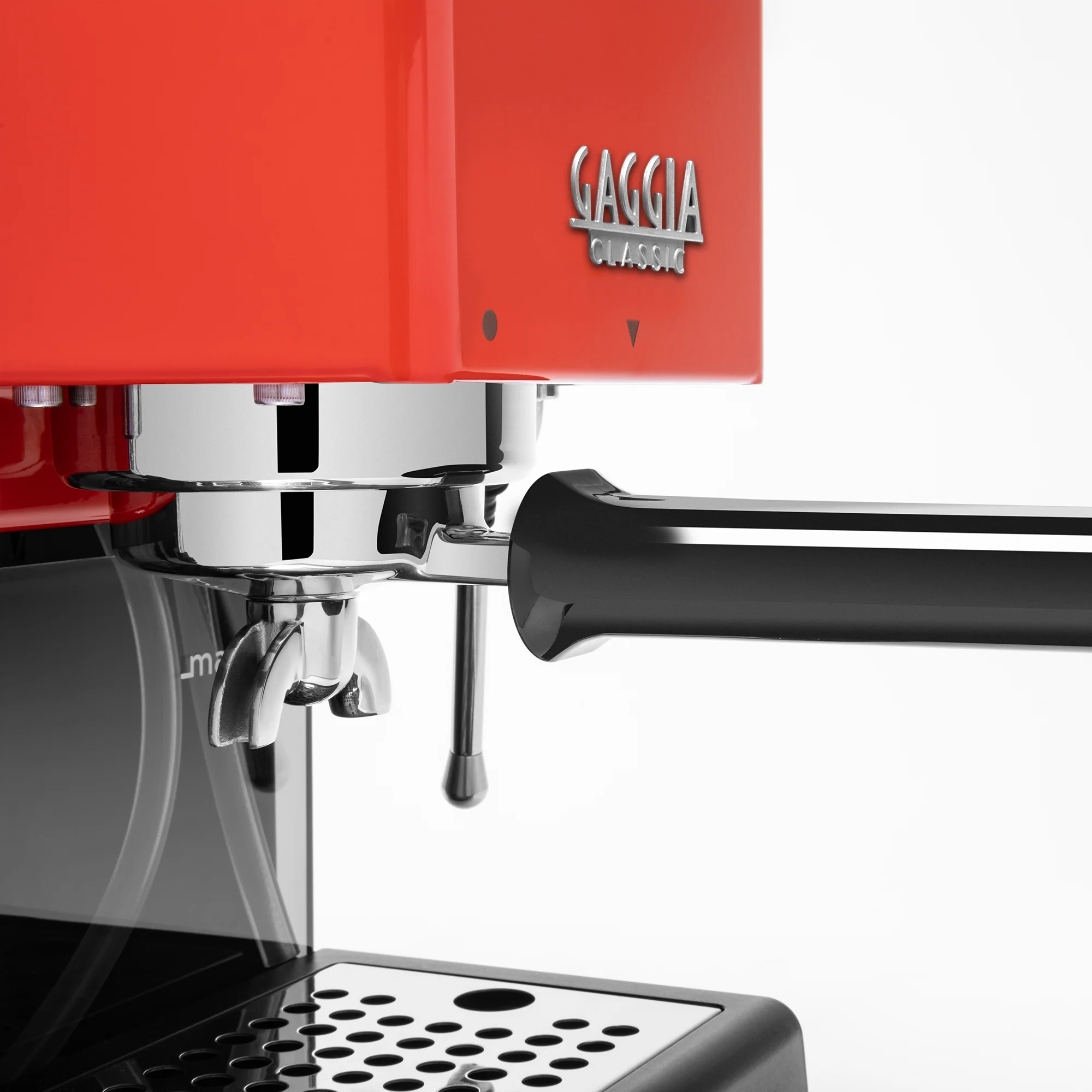 Refurbished Gaggia Classic Evo Pro Espresso Machine in Lobster Red - Image 4