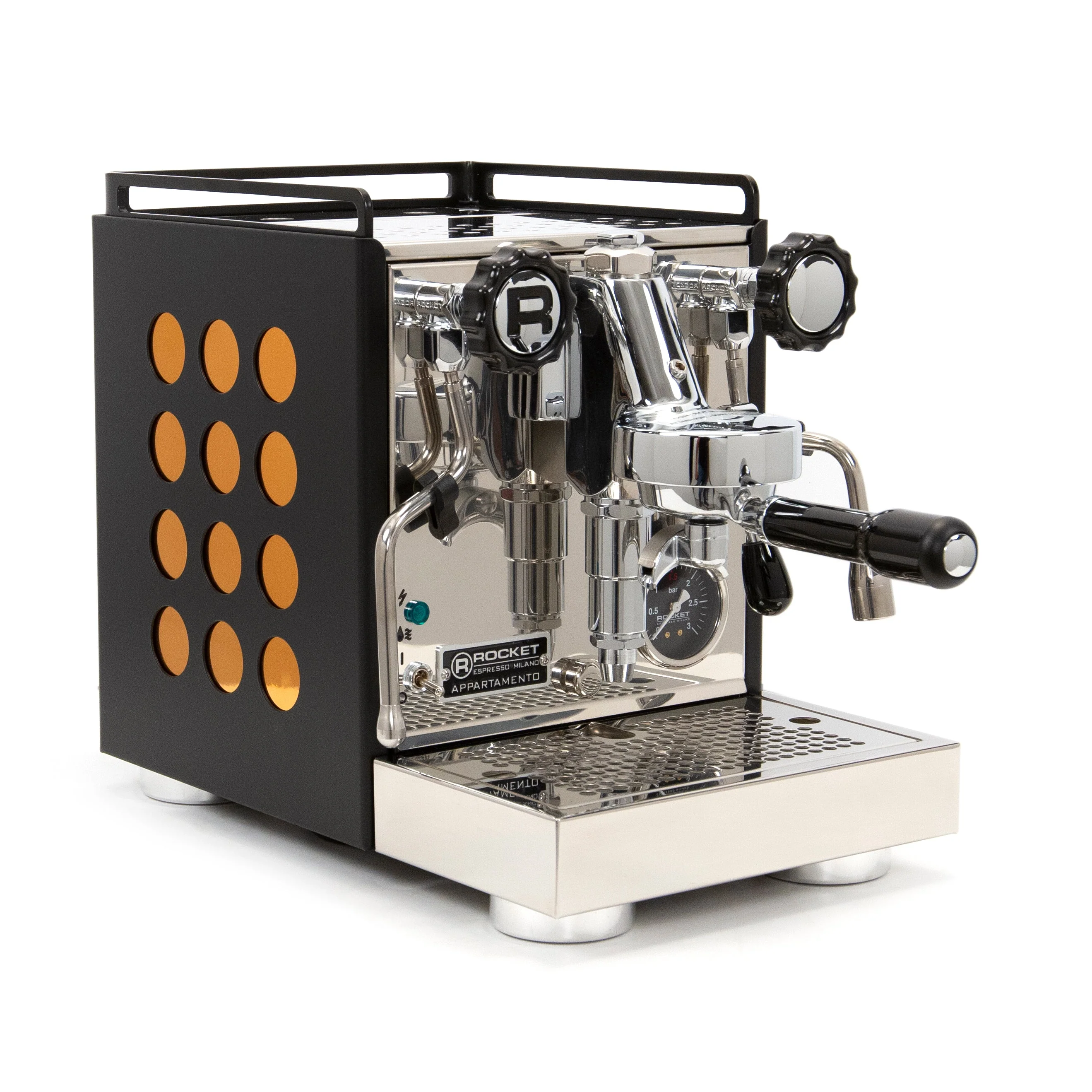 Refurbished Rocket Espresso Appartamento Serie Nera Espresso Machine - Copper - Image 3