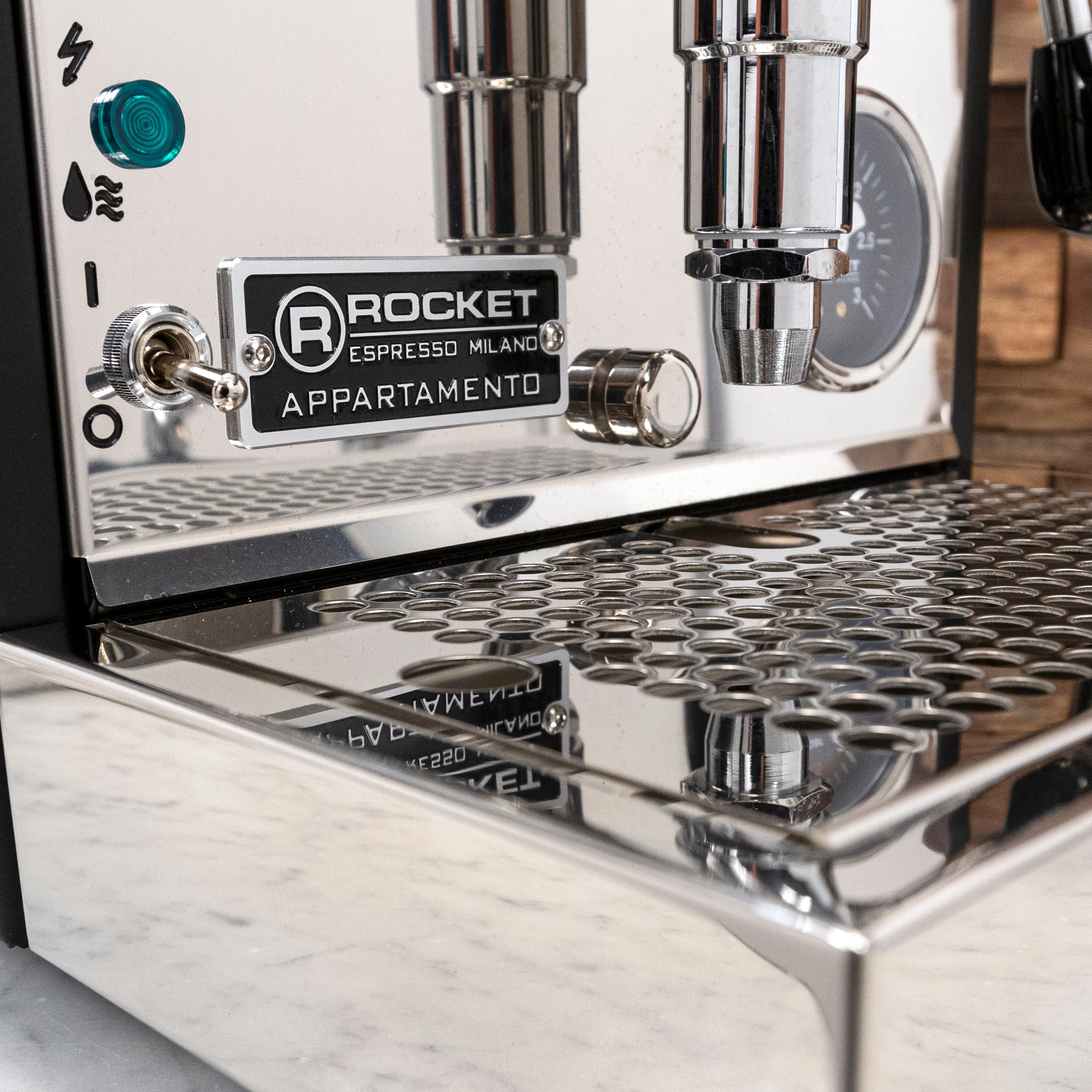 Refurbished Rocket Espresso Appartamento Serie Nera Espresso Machine - Copper - Image 6