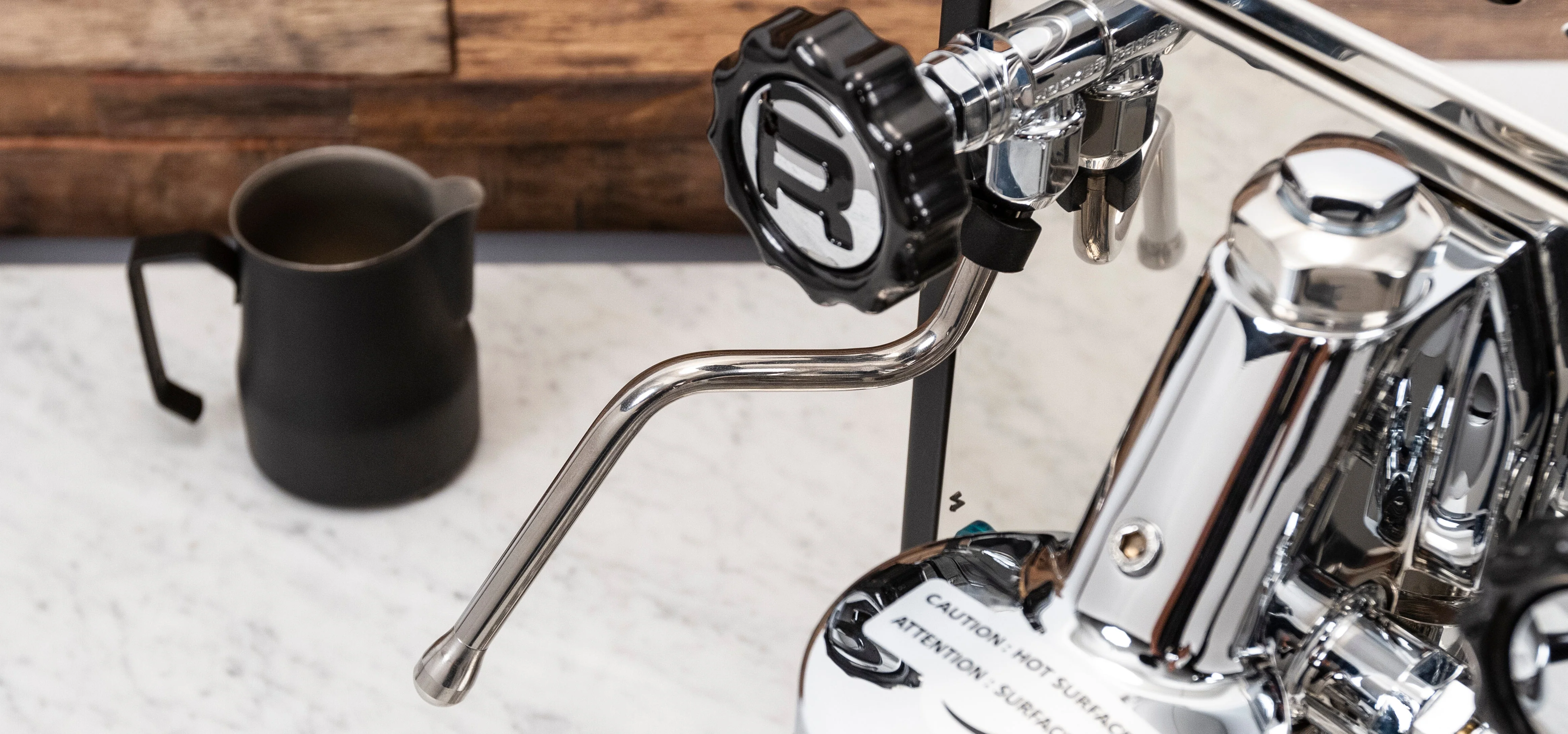 Refurbished Rocket Espresso Appartamento Serie Nera Espresso Machine - White - Image 12