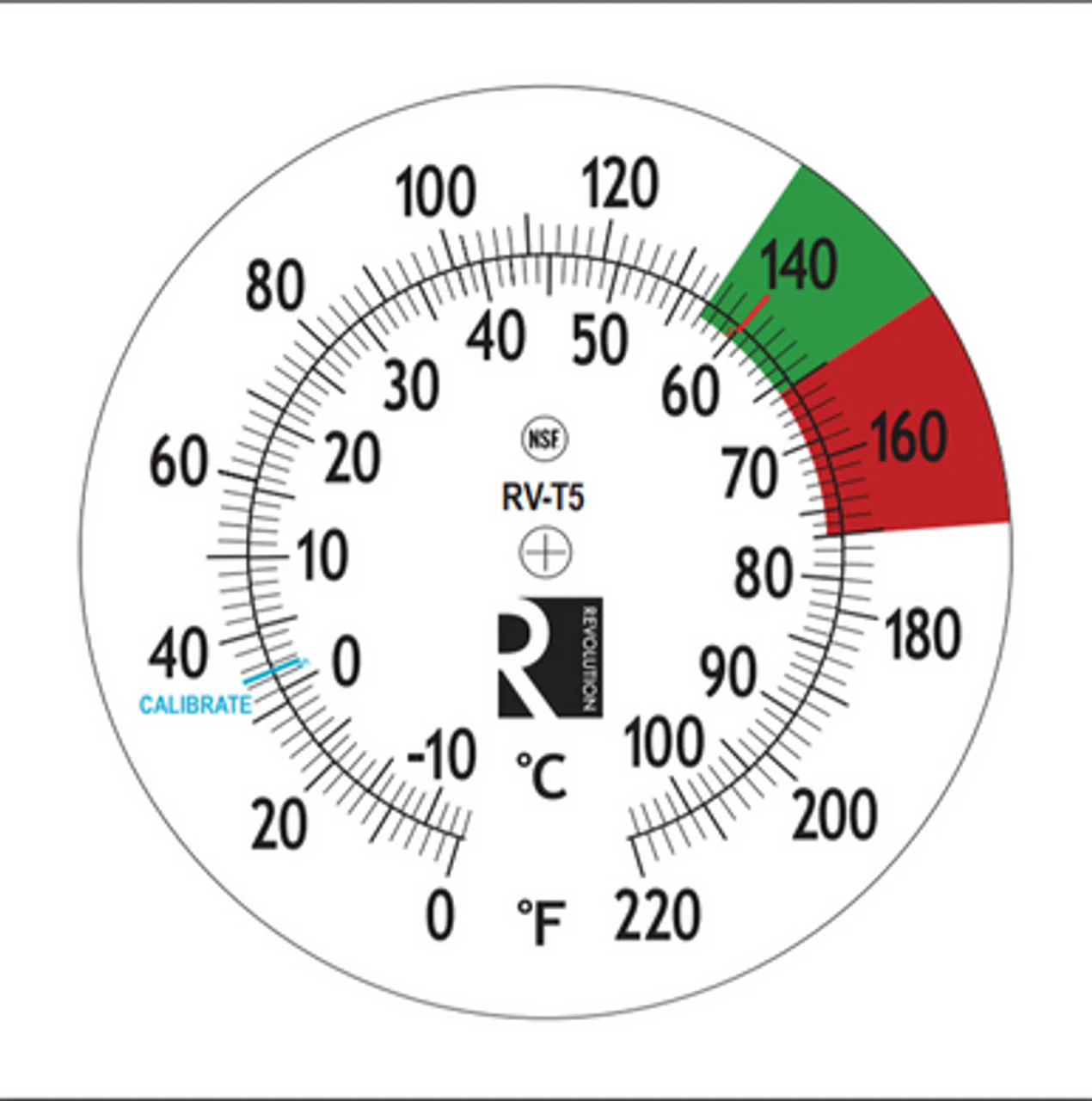 Revolution Steam Thermometer 5" - Image 2