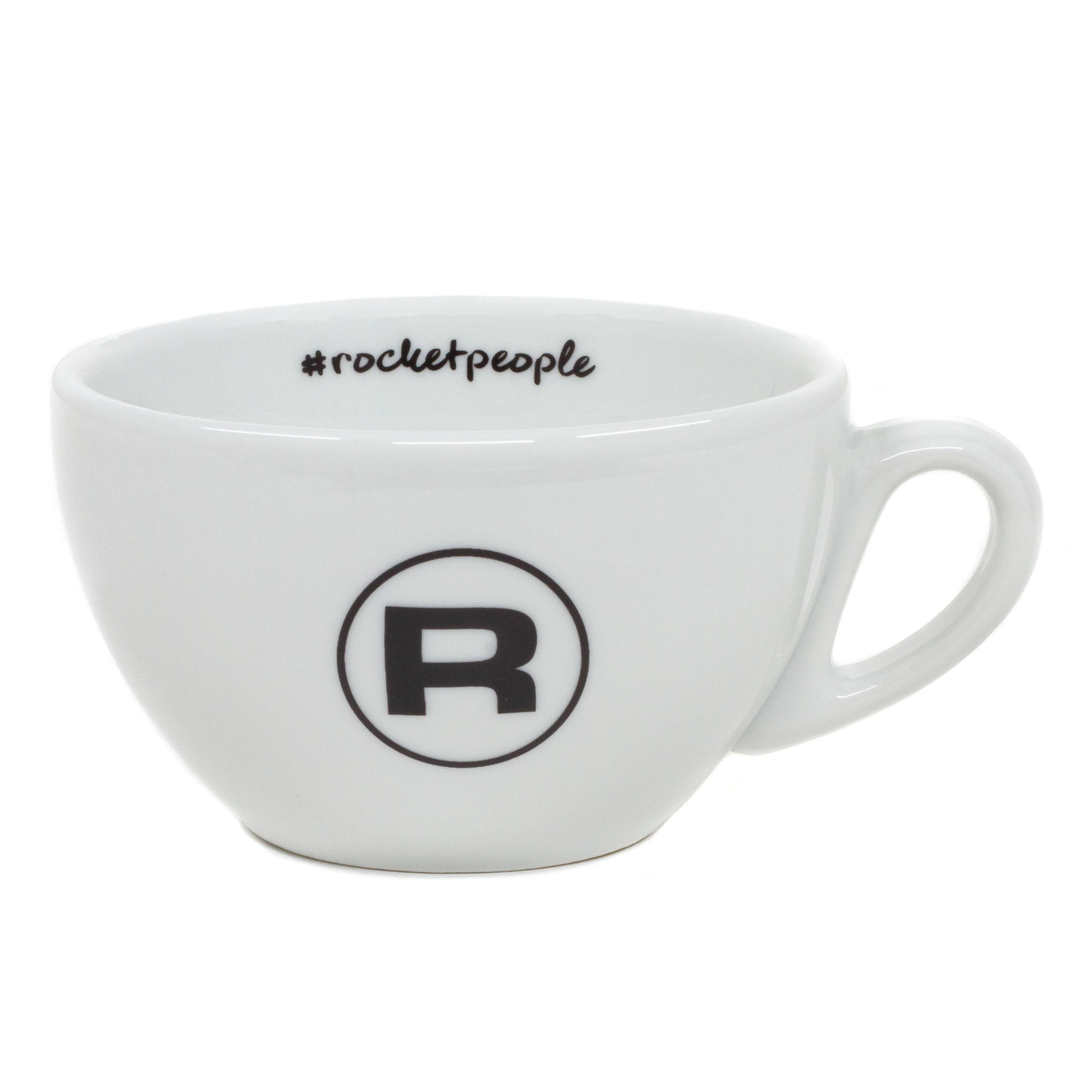 Rocket Espresso 6 Piece Cappuccino Cup and Saucer Set - White - Image 3