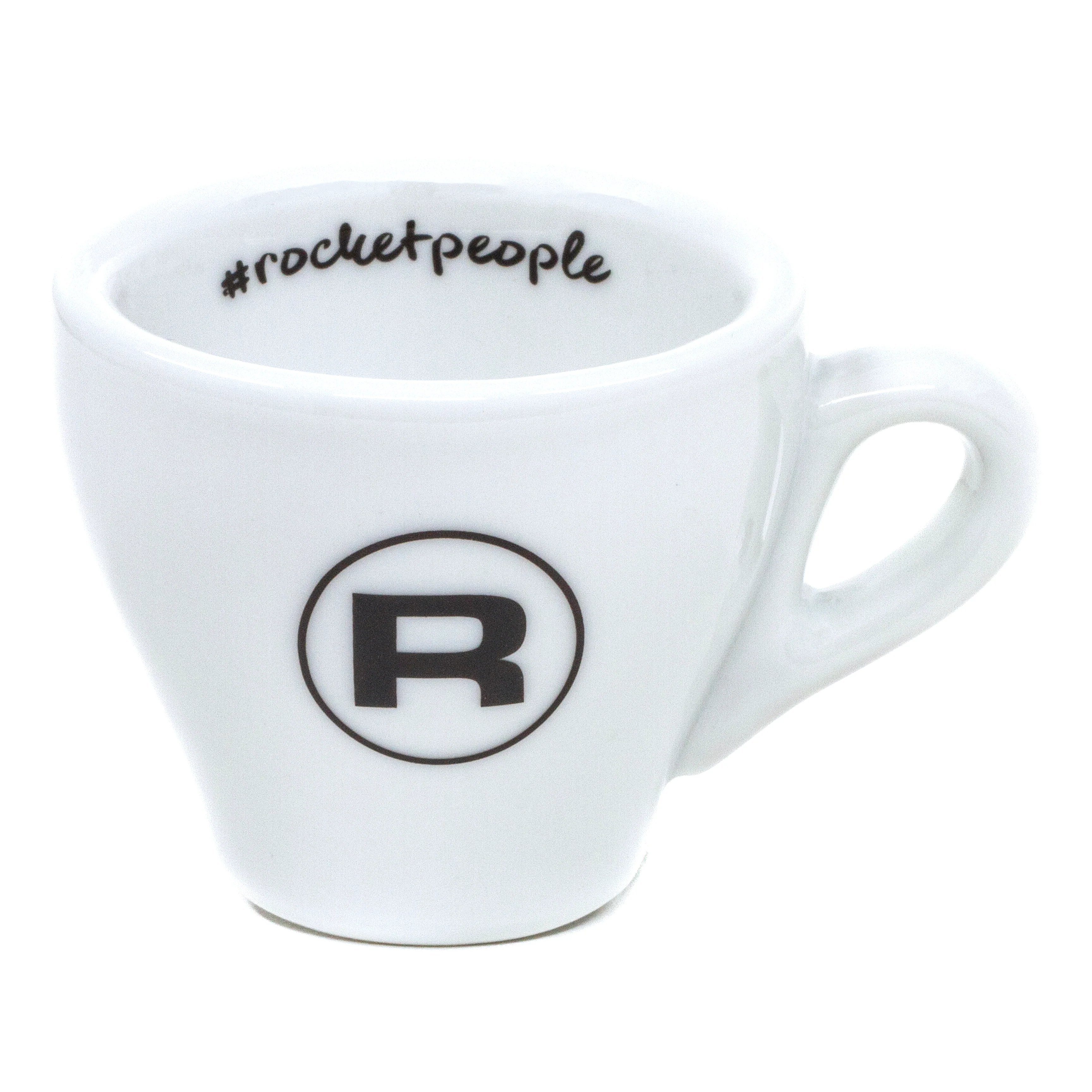 Rocket Espresso 6 Piece Espresso Cup and Saucer Set - White - Image 3