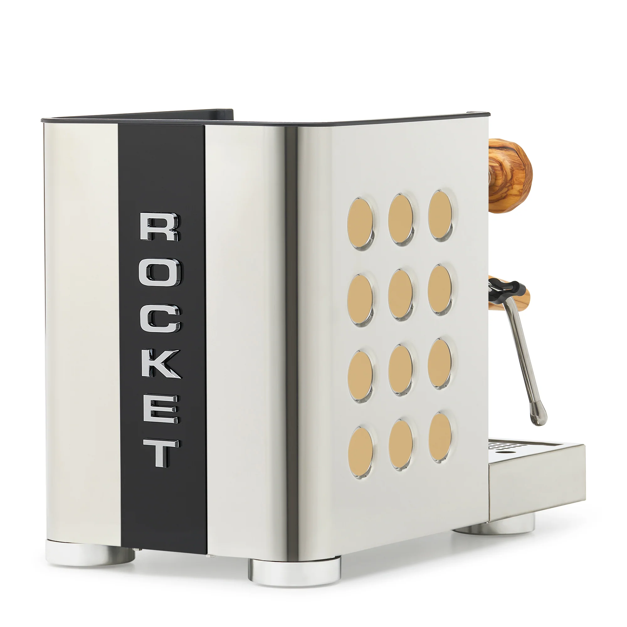 Rocket Espresso Appartamento TCA Espresso Machine - Stainless Steel with Black Stripe - Image 107